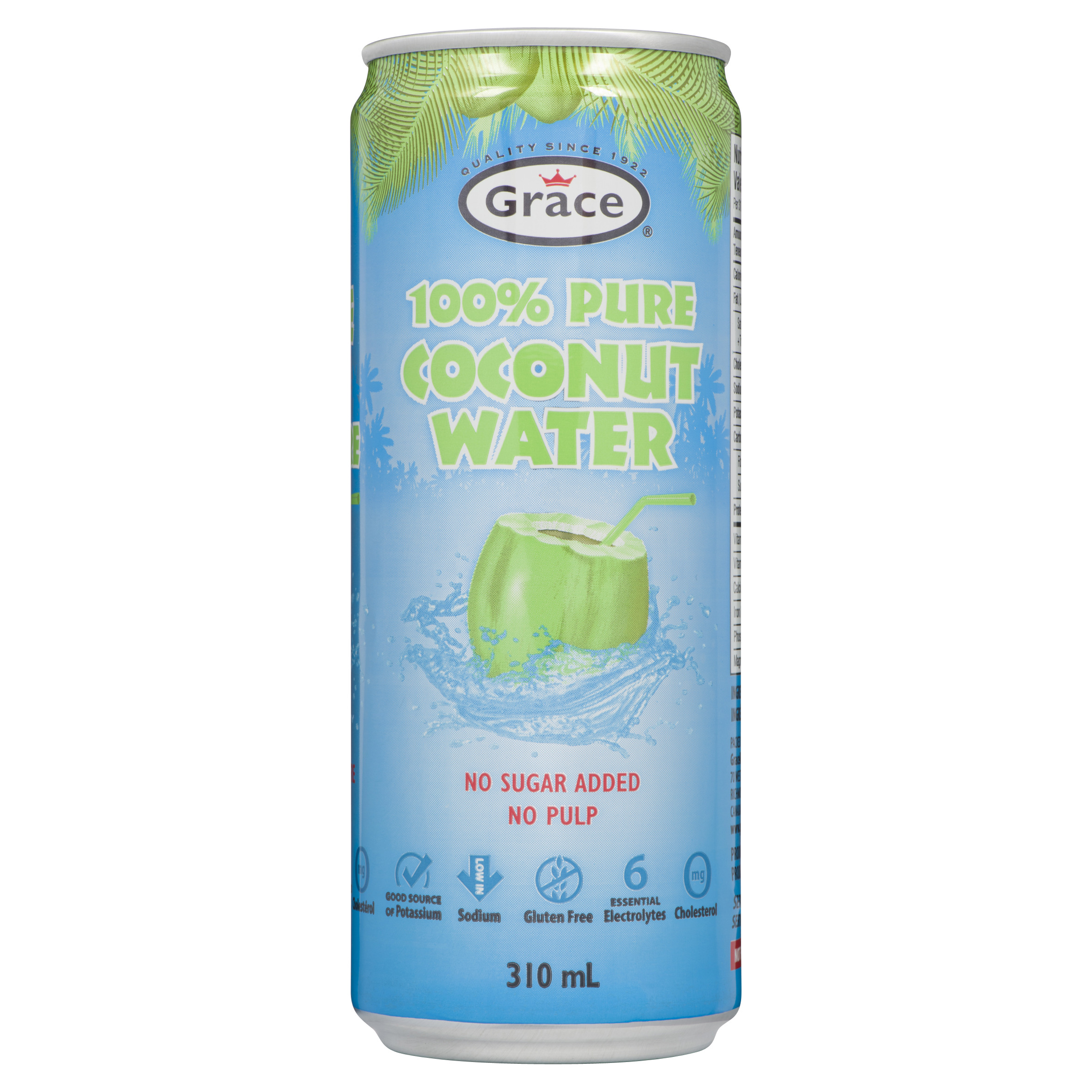 Buy Grace Coconut Water No Pulp No Sugar 310 ml (can) Sobeys