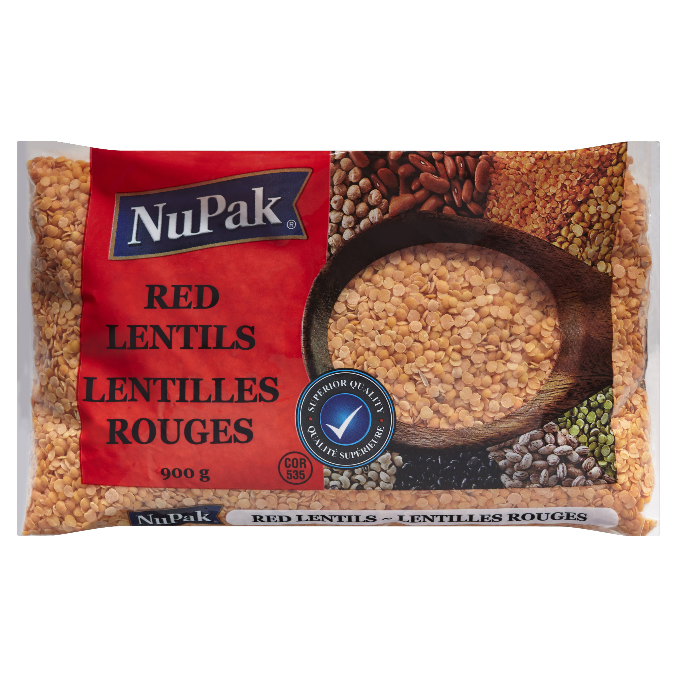 NuPak Red Lentils