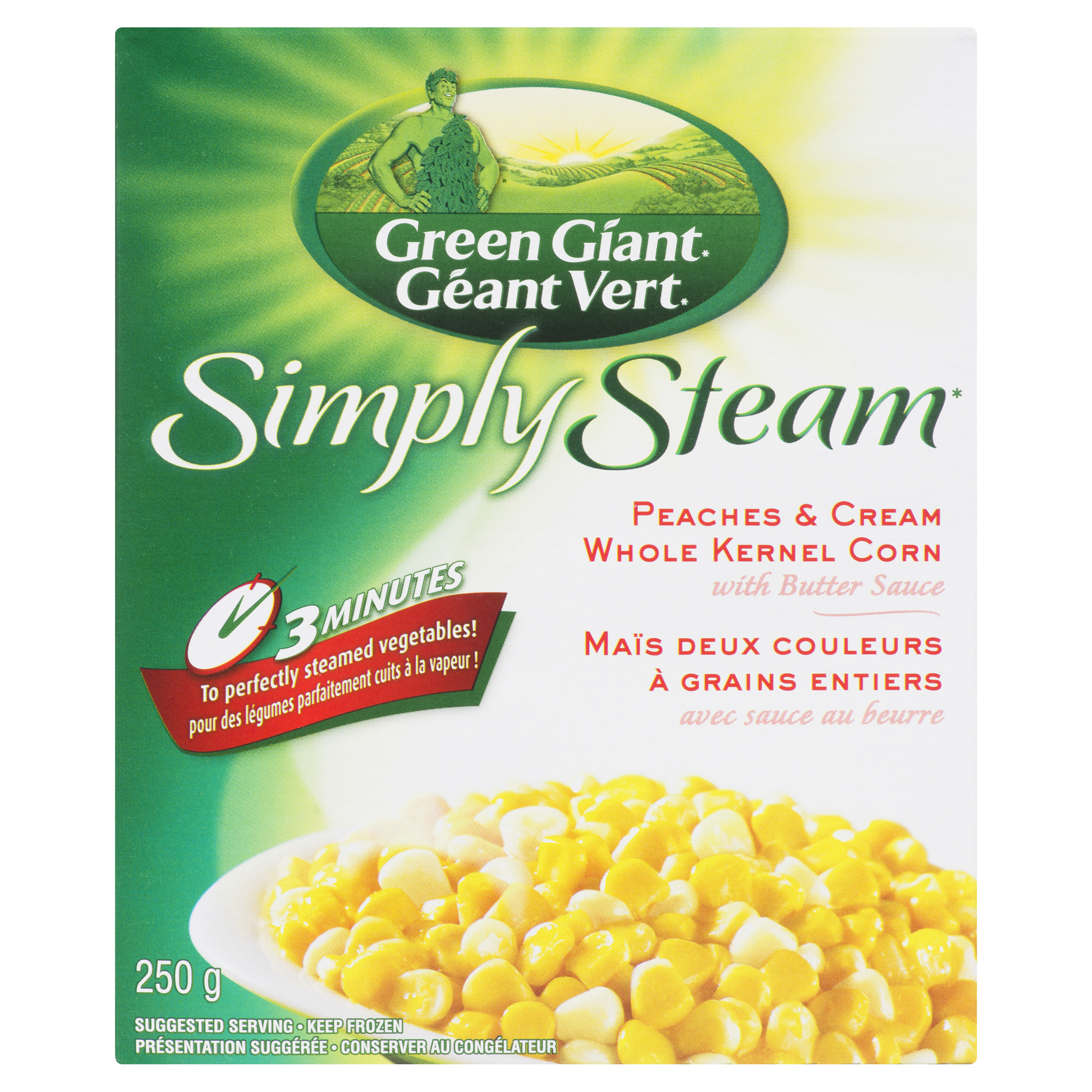 Green Giant Simply Steam Summer Sweet Peas with Butter Sauce
