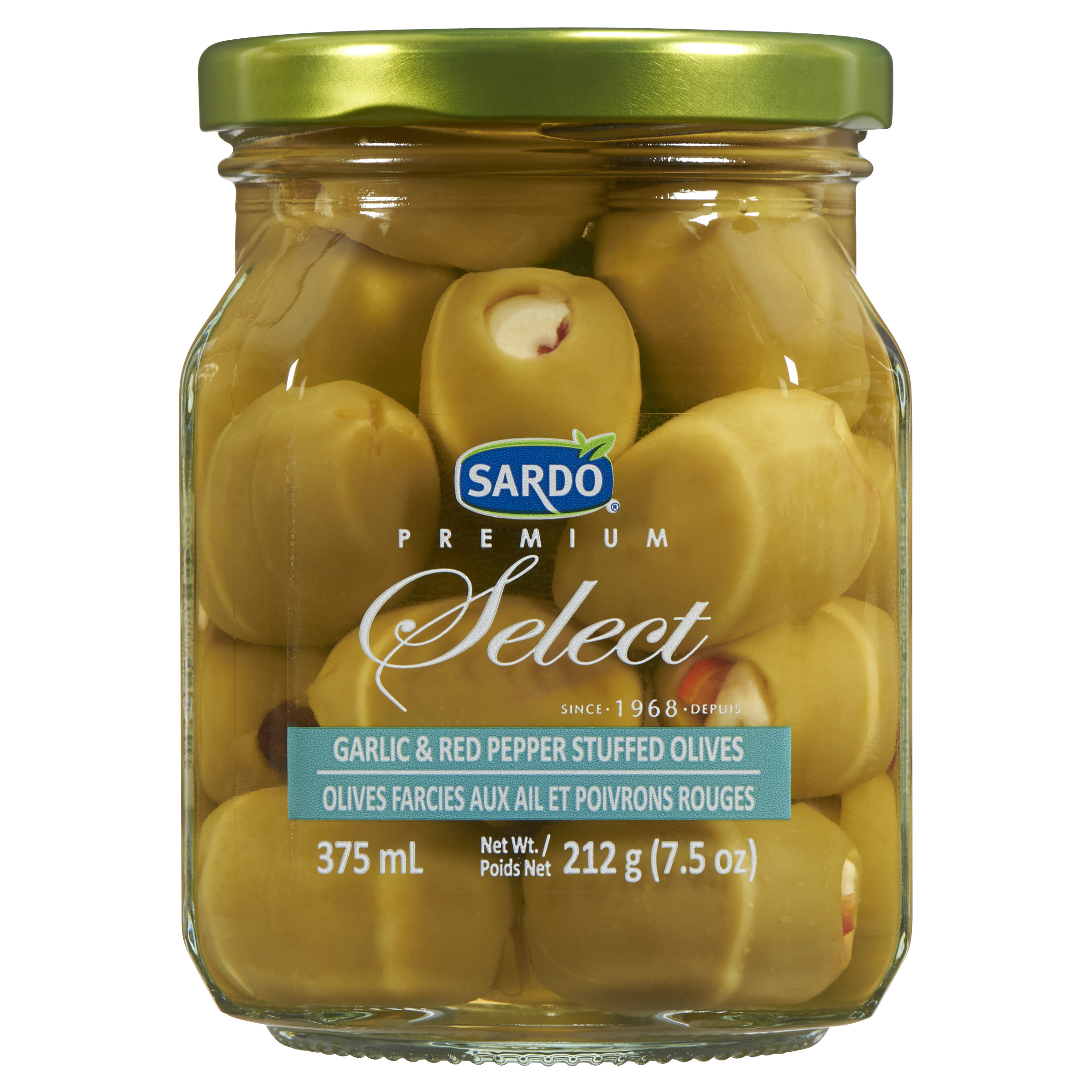 Sardo Garlic Red Pepper Stuffed Olives