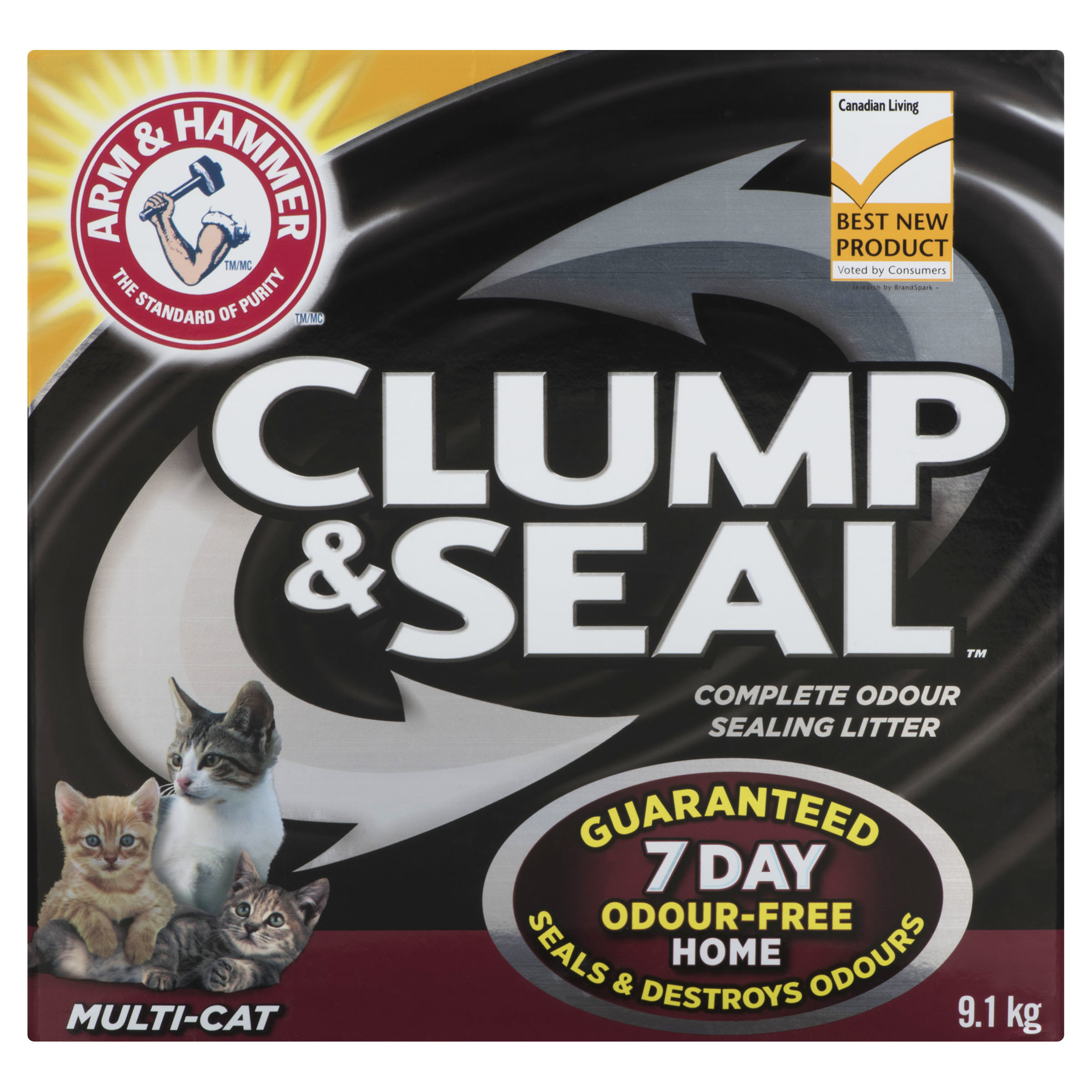 Buy Arm Hammer Cat Litter Multi-Cat Clump Seal kg Sobeys