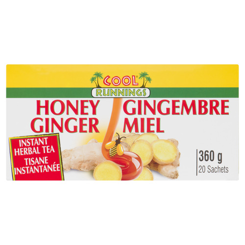 Cool Runnings Instant Herbal Tea Honey Ginger