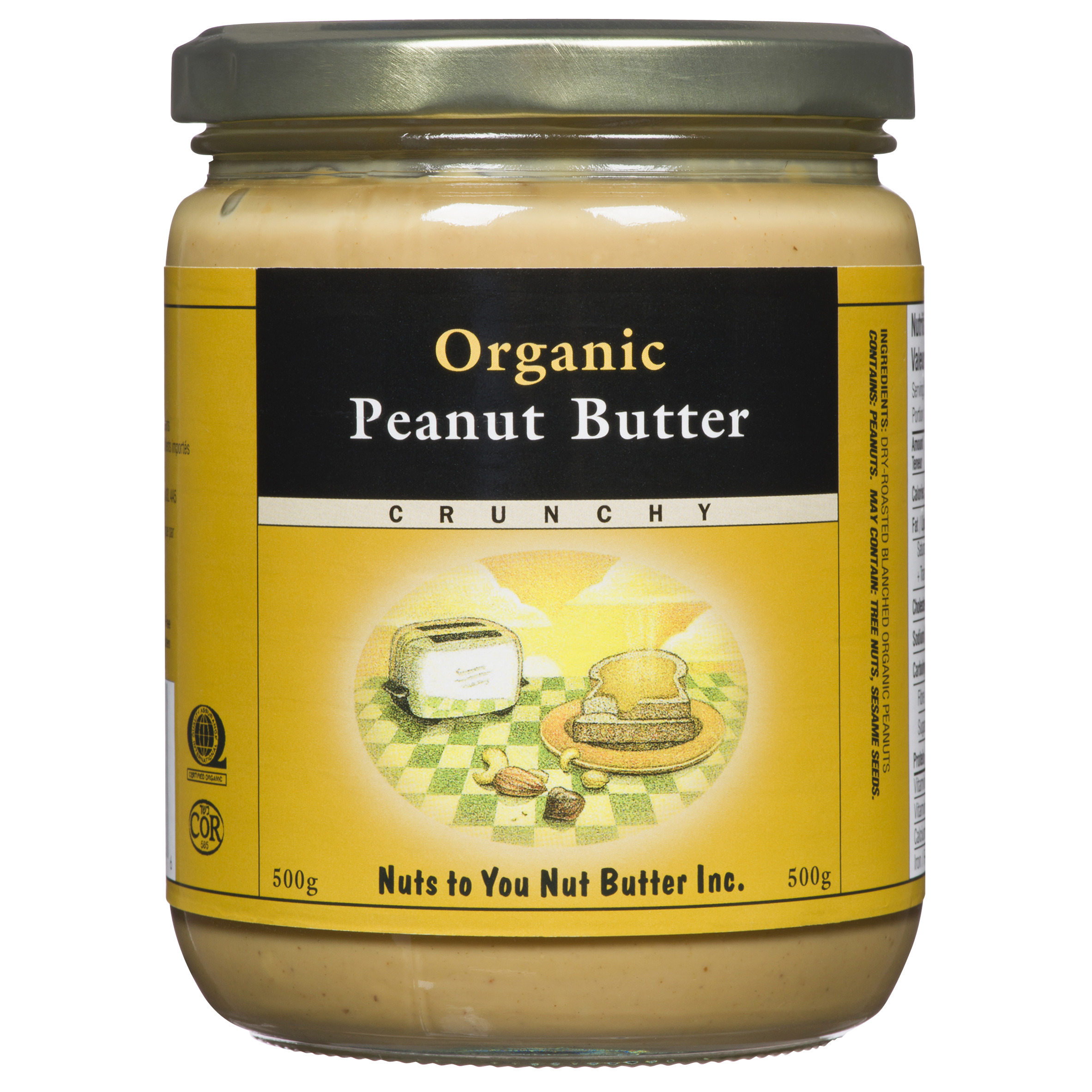 Nuts To You Organic Peanut Butter Smooth