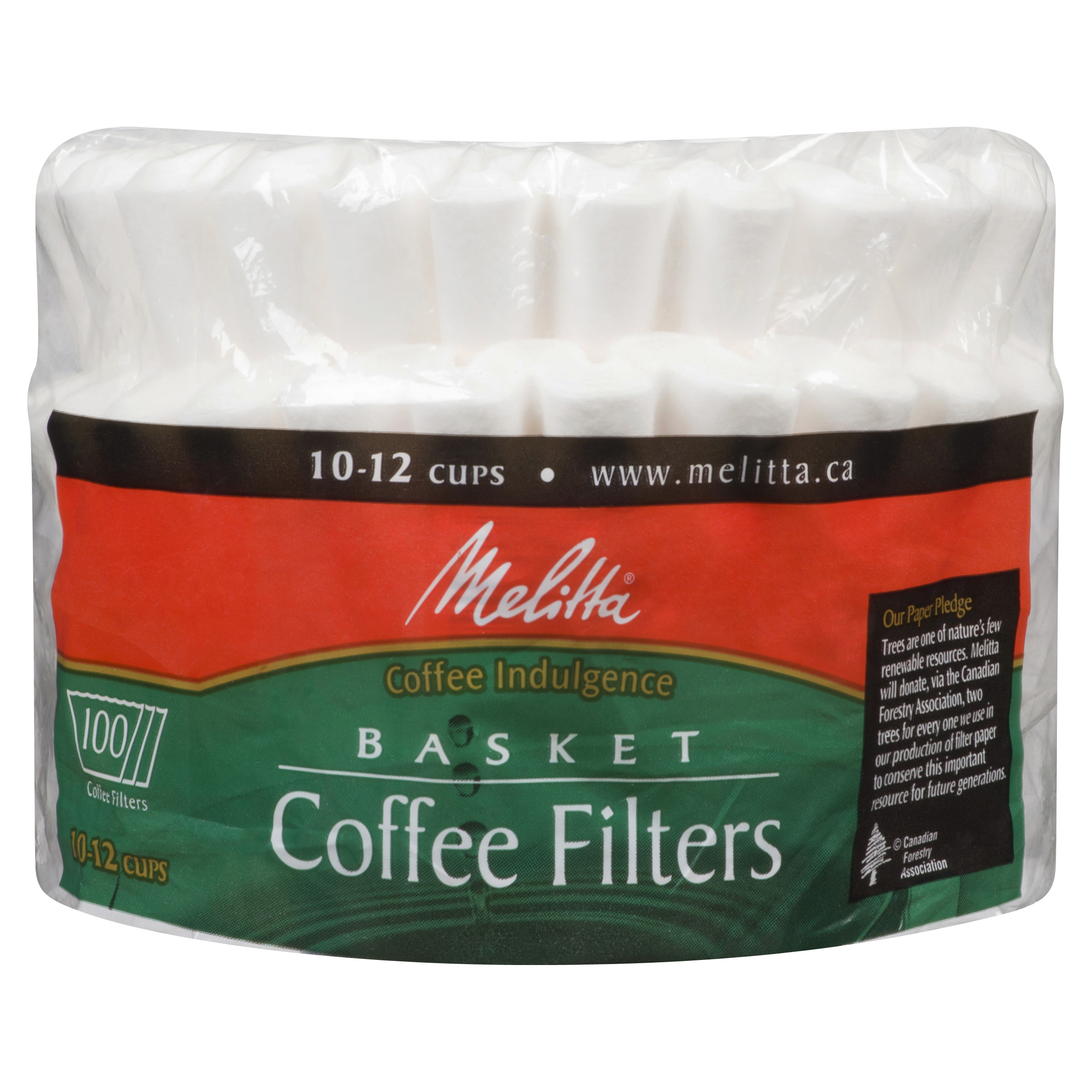 Melitta Coffee Filters White Basket Style