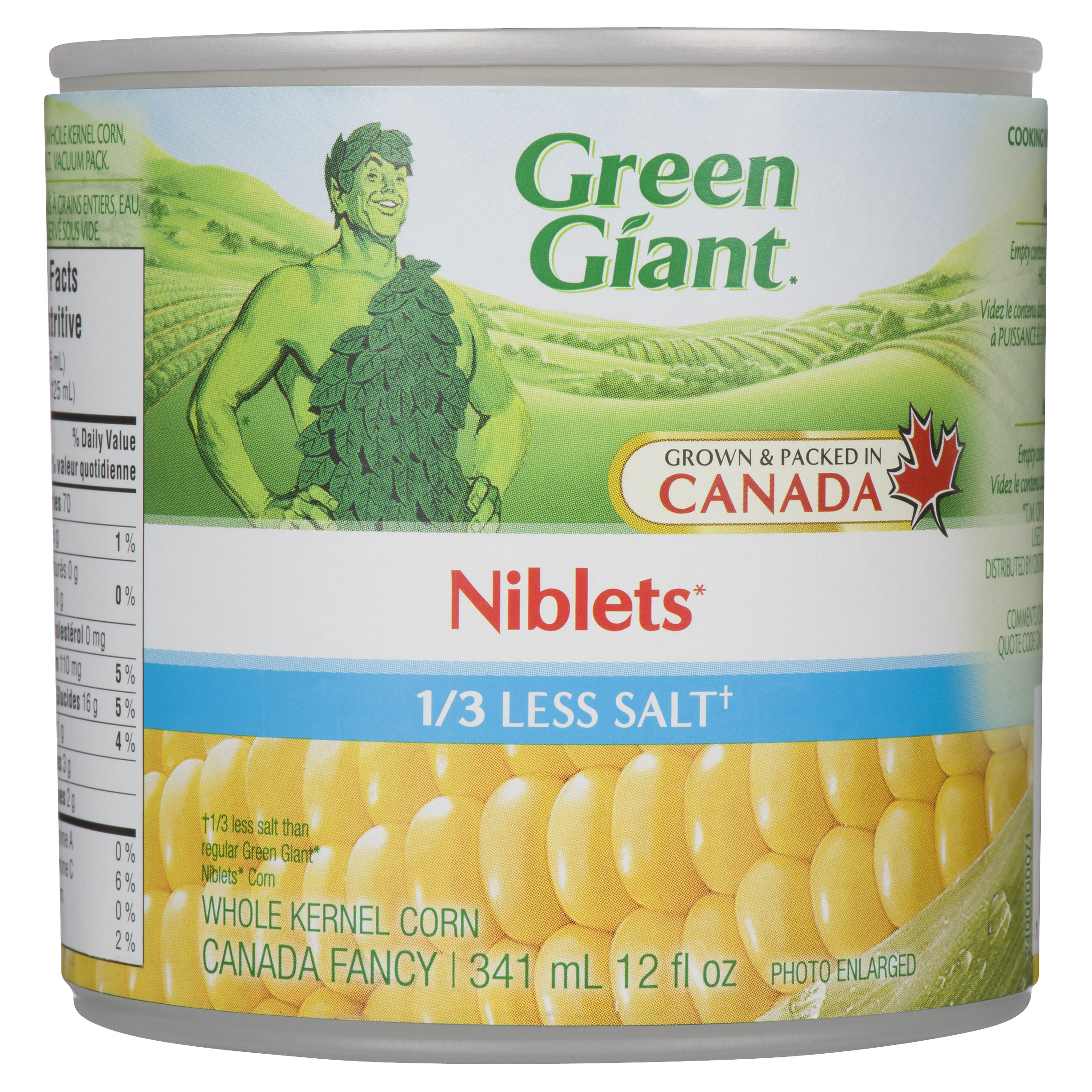 Green Giant Canned Corn Niblets 1/3 Less Salt