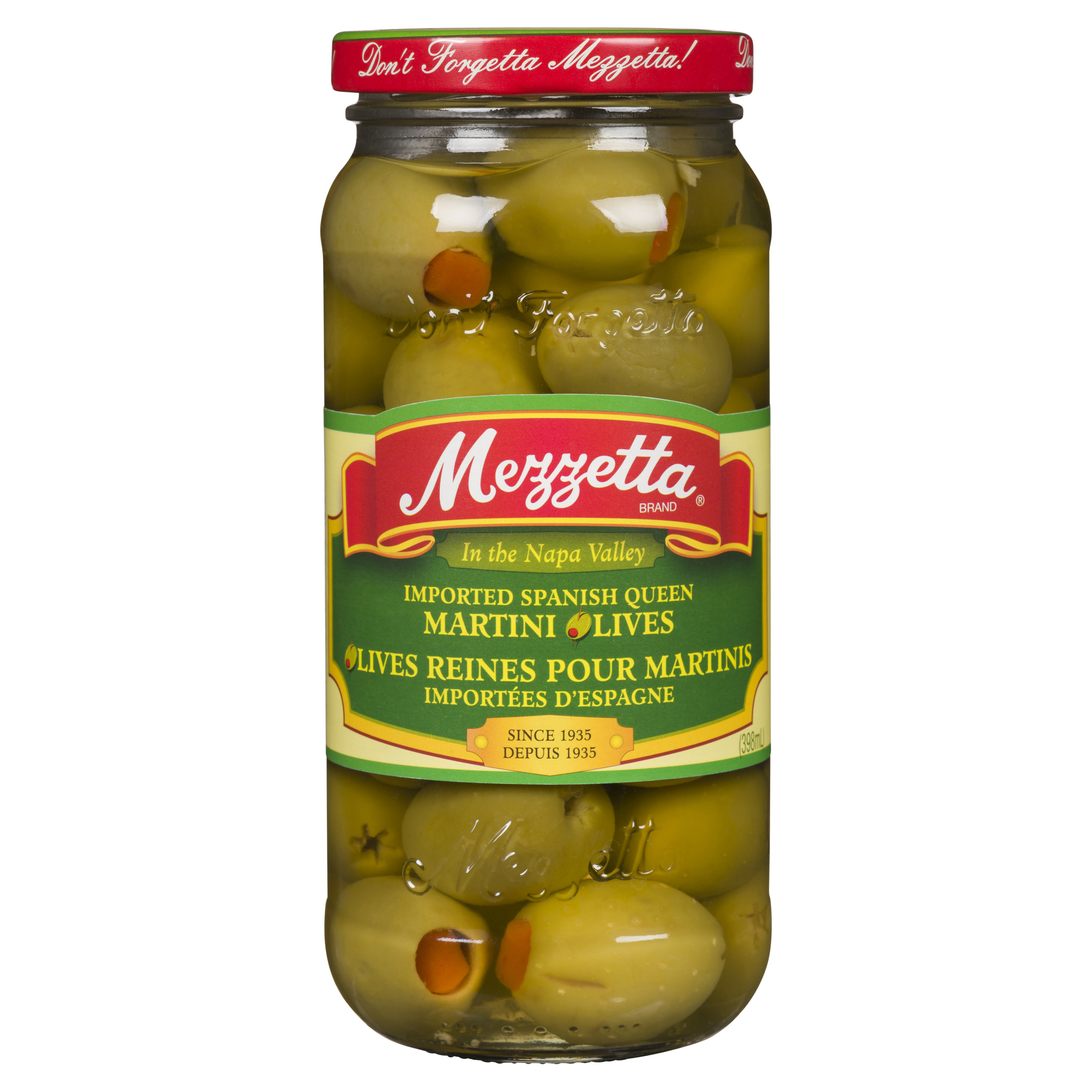 Mezzetta Olives Spanish Queen Martini