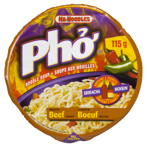 Mr Noodle Pho Noodle Soup Bowl - Chicken