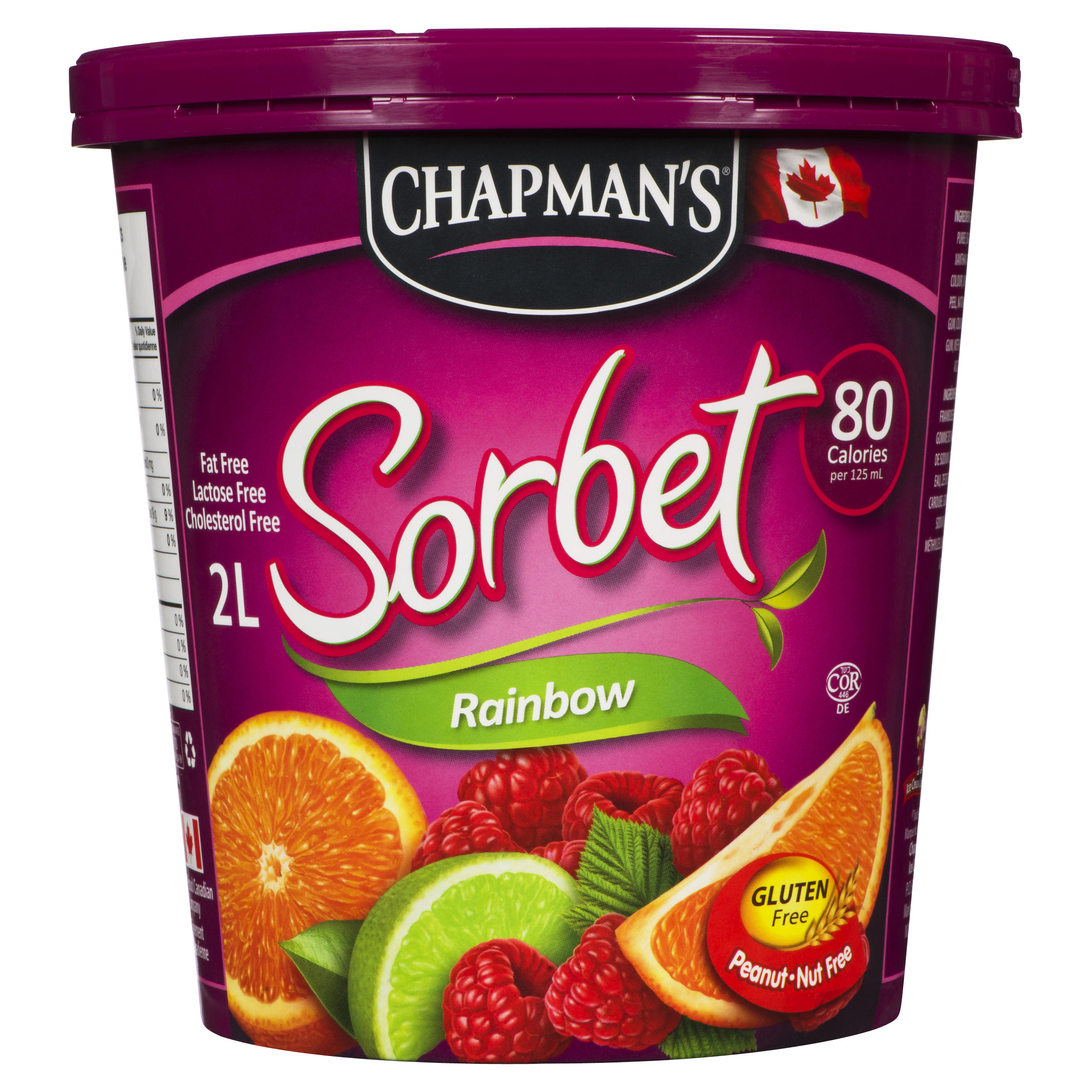 Buy Chapman's Lactose-Free Sorbet Rainbow 2 L | Sobeys Inc.