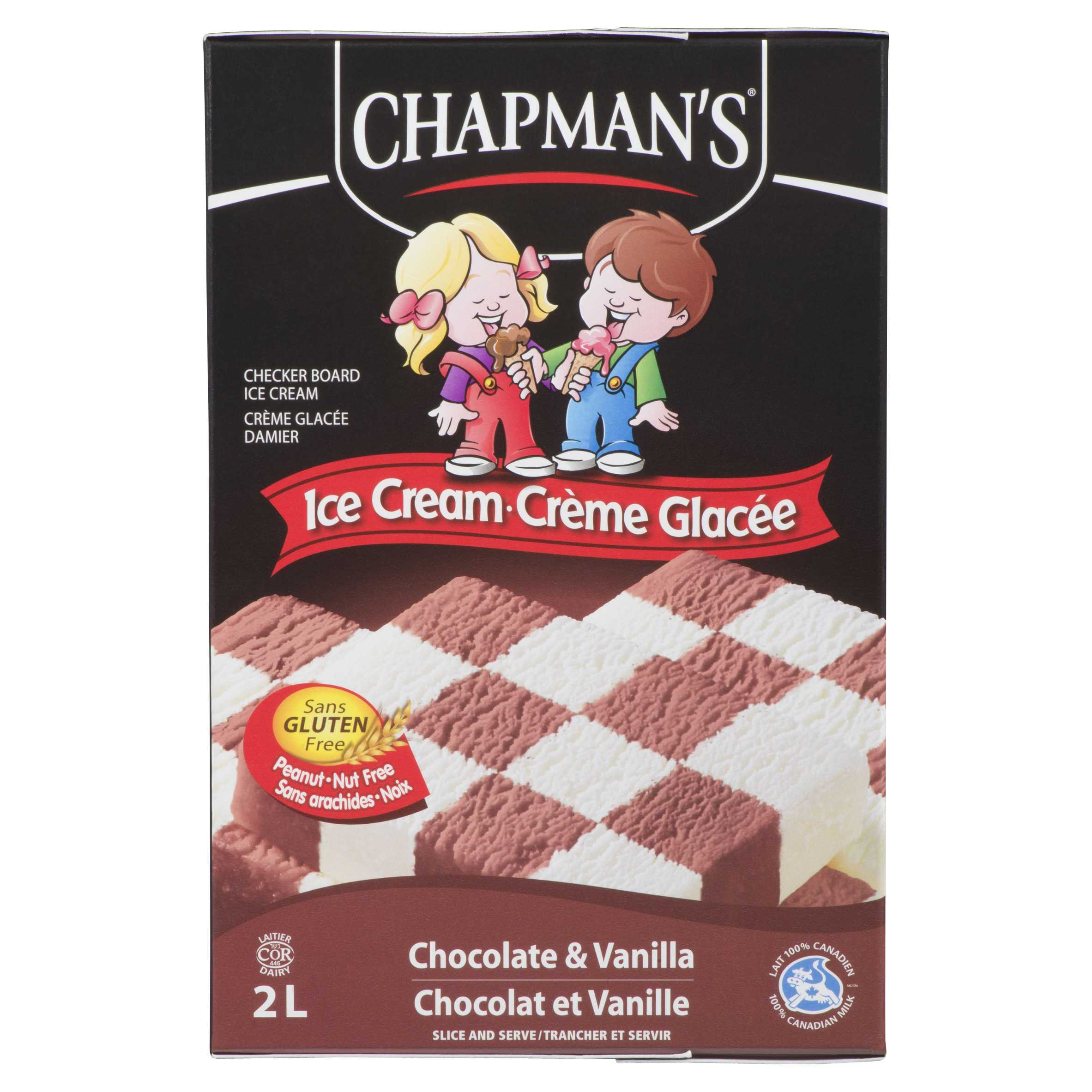Buy Chapman's Ice Cream Chocolate Vanilla 2 L | Foodland
