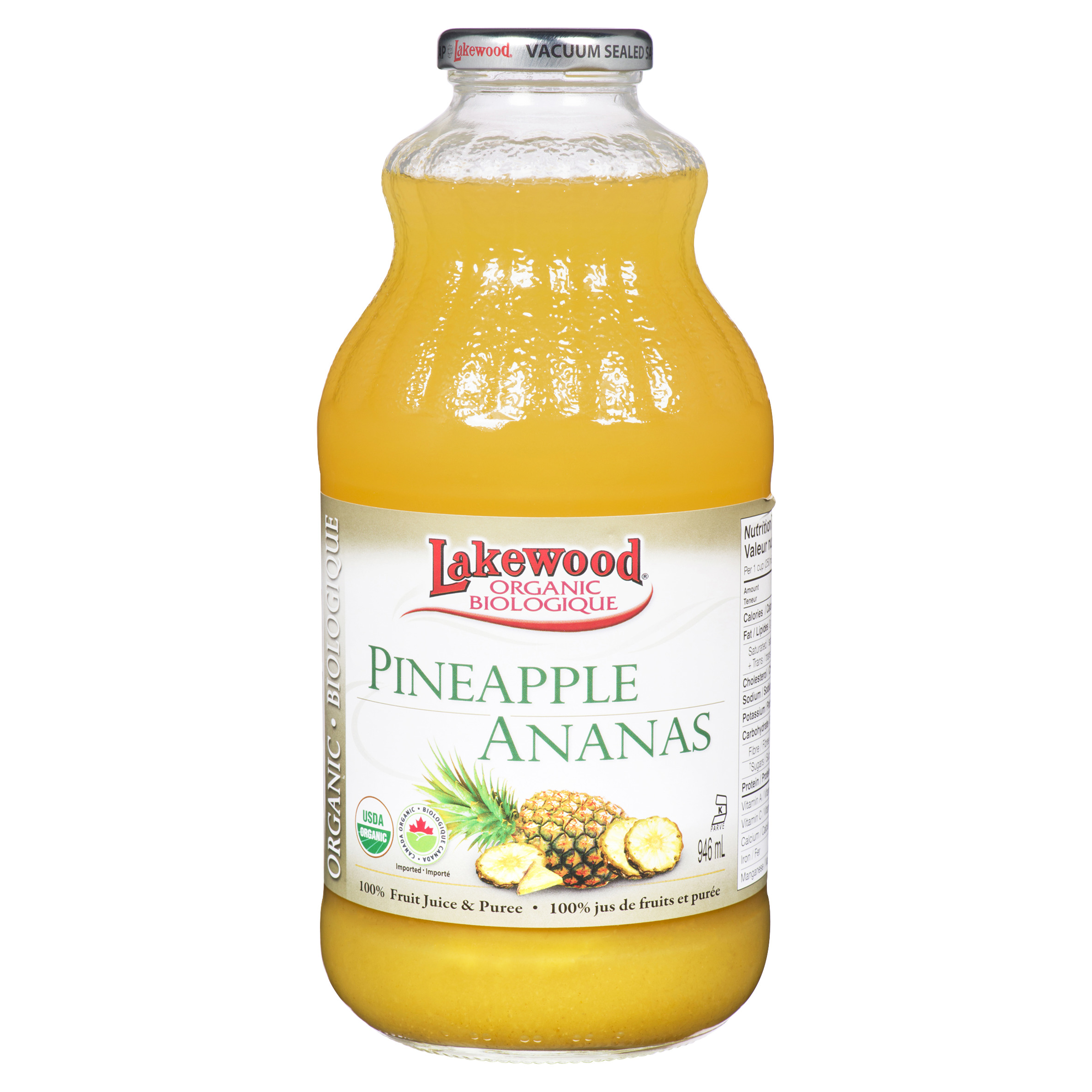 Buy Lakewood Organic Juice Pure Pineapple 946 ml Safeway Canada