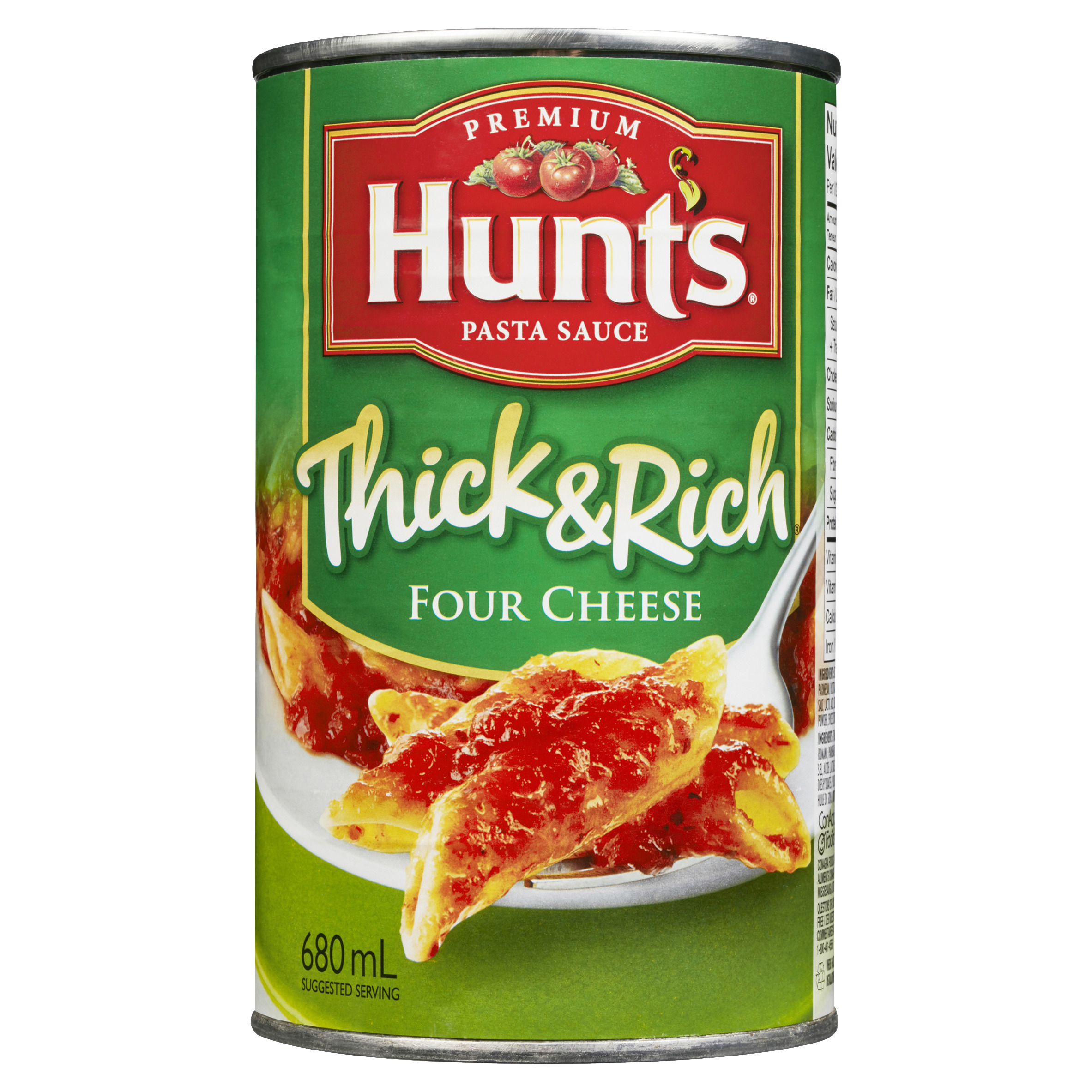 Hunt's Pasta Sauce, Thick & Rich Four Cheese