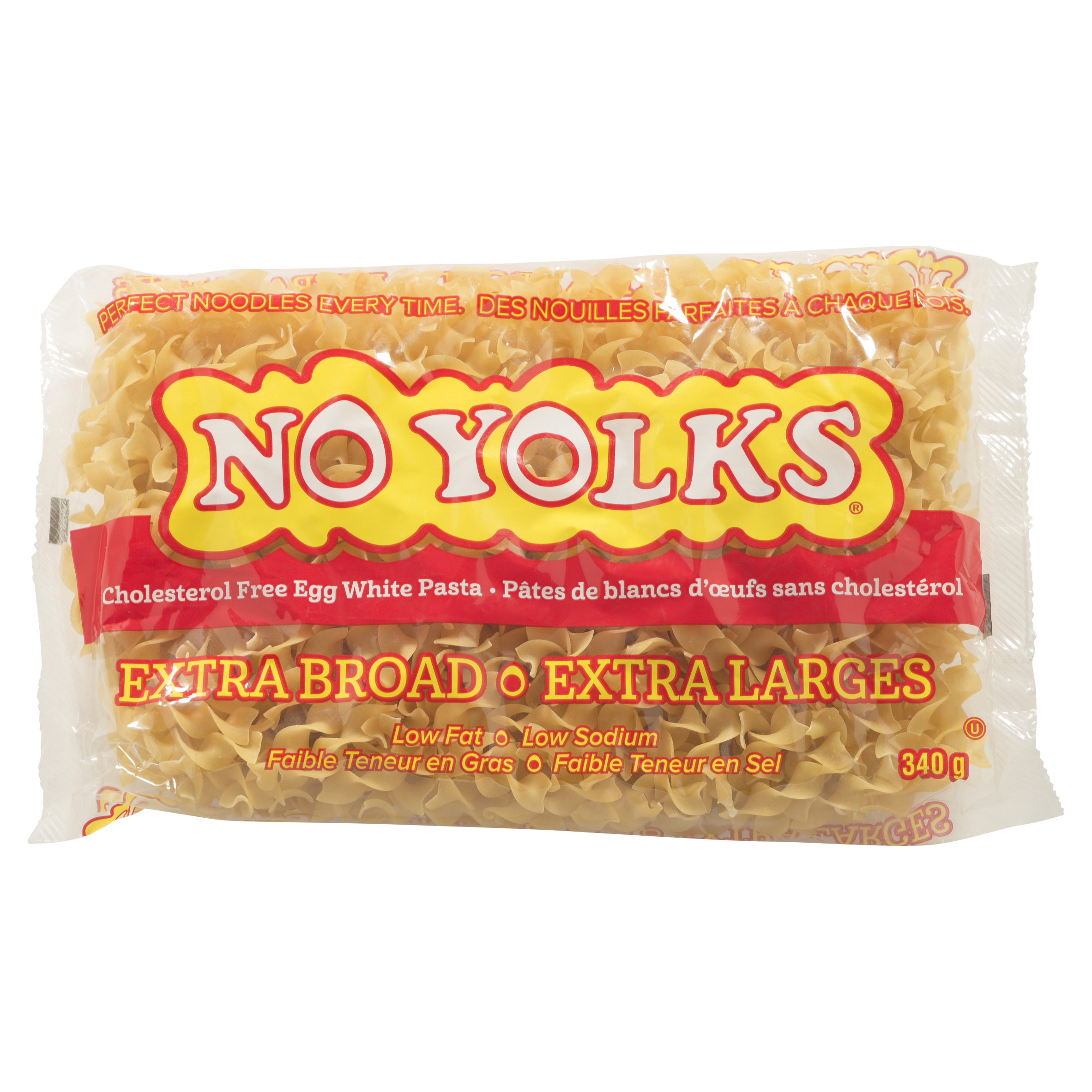 No Yolks Broad Egg White Pasta Noodles