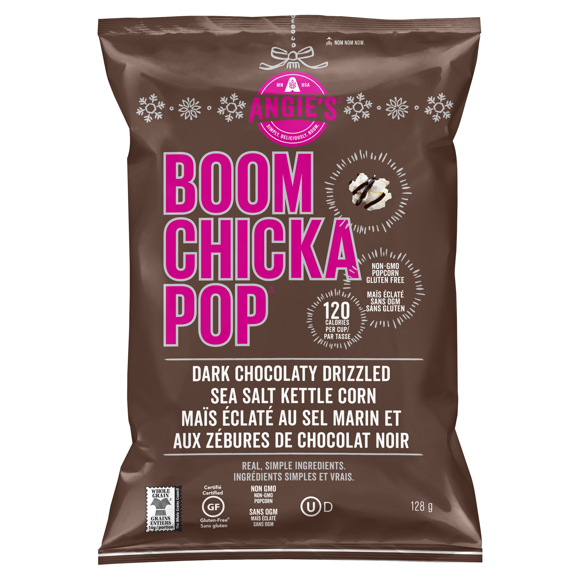 Angie's Gluten-Free Boom Chicka Popcorn Dark Chocolate & Sea Salt