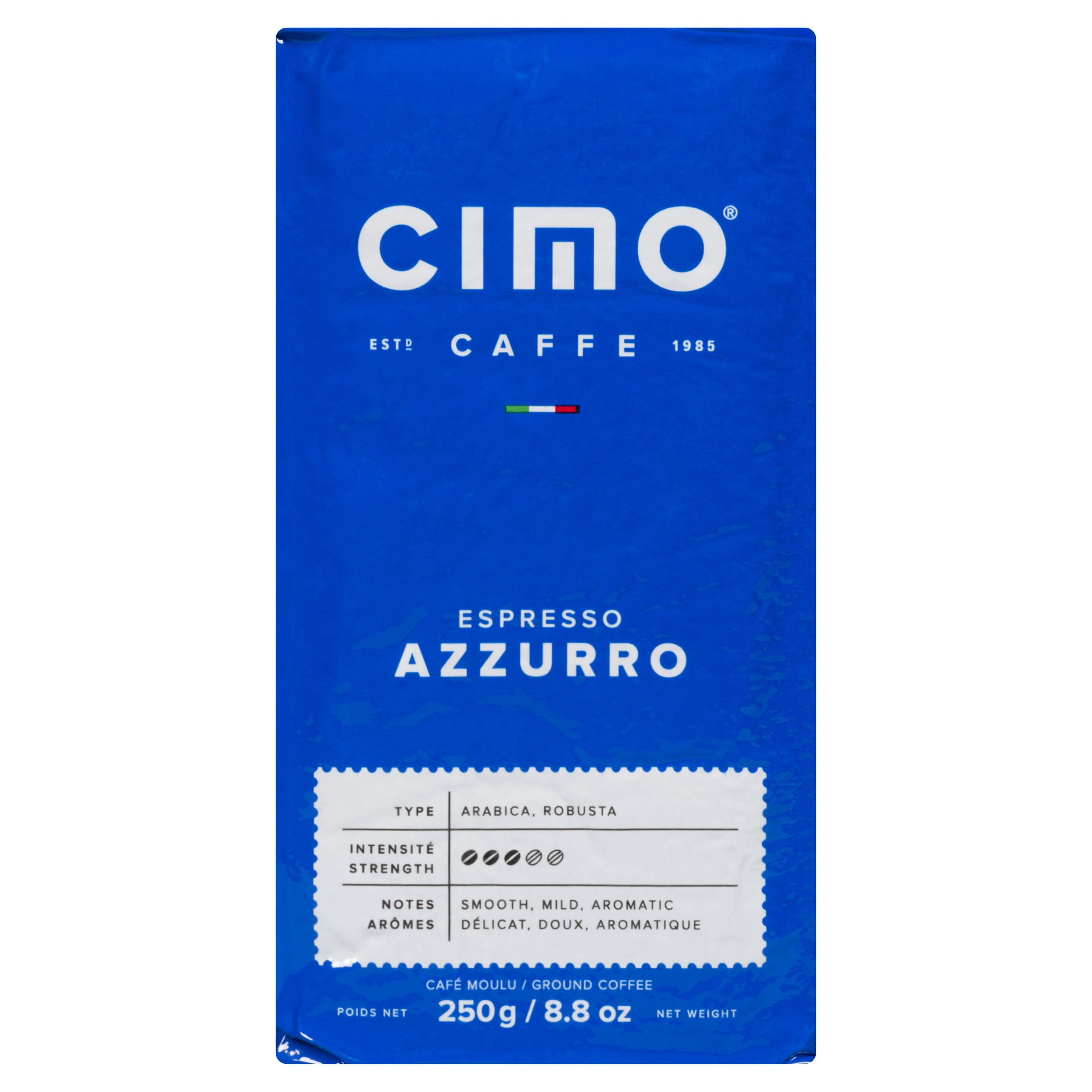 Buy Cimo Ground Coffee Azzuro All-Purpose Coffee Expresso 250 g | IGA