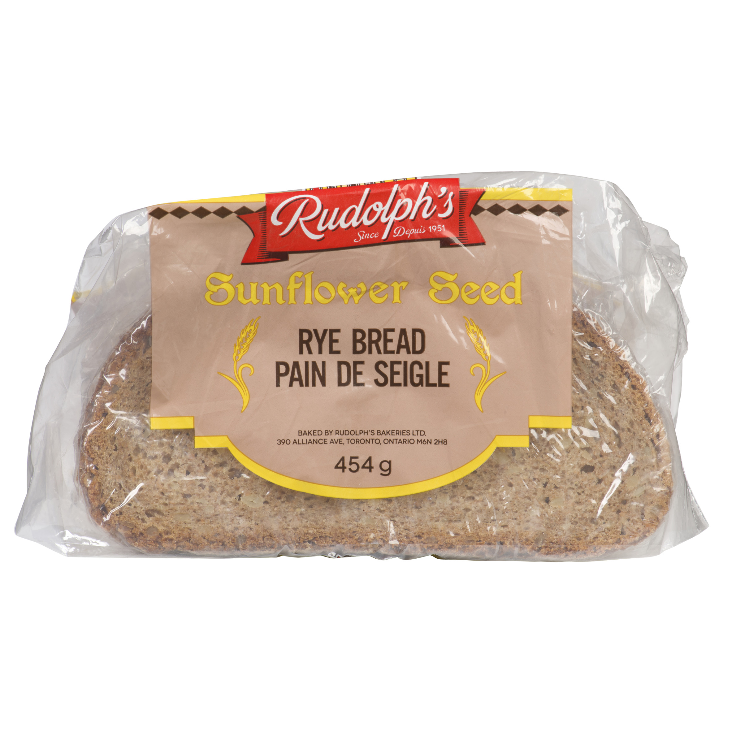 Buy Rudolph's Sunflower Seed Rye Bread 454 g | Sobeys Inc.