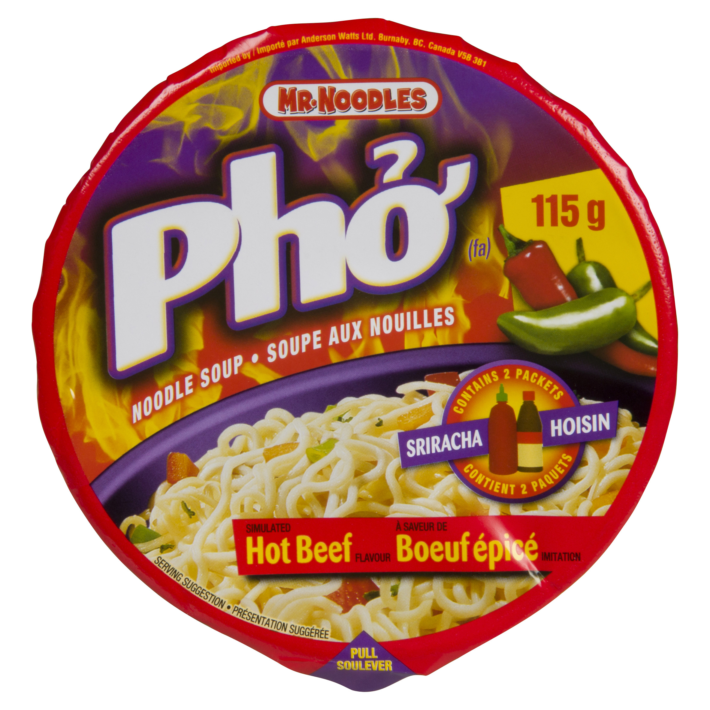 Mr. Noodles Pho Noodle Soup Hot Beef