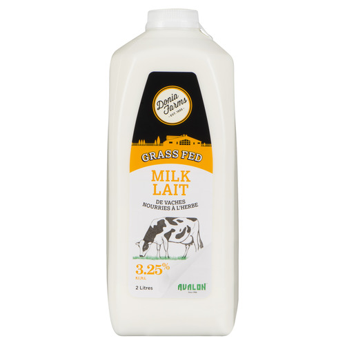 Buy Donia Farms 3.25% Milk Grass-fed 2 L | Thrifty Foods