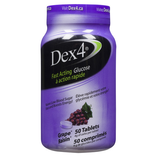 Buy Dex4 Glucose Tablets Grape 50 EA | FreshCo
