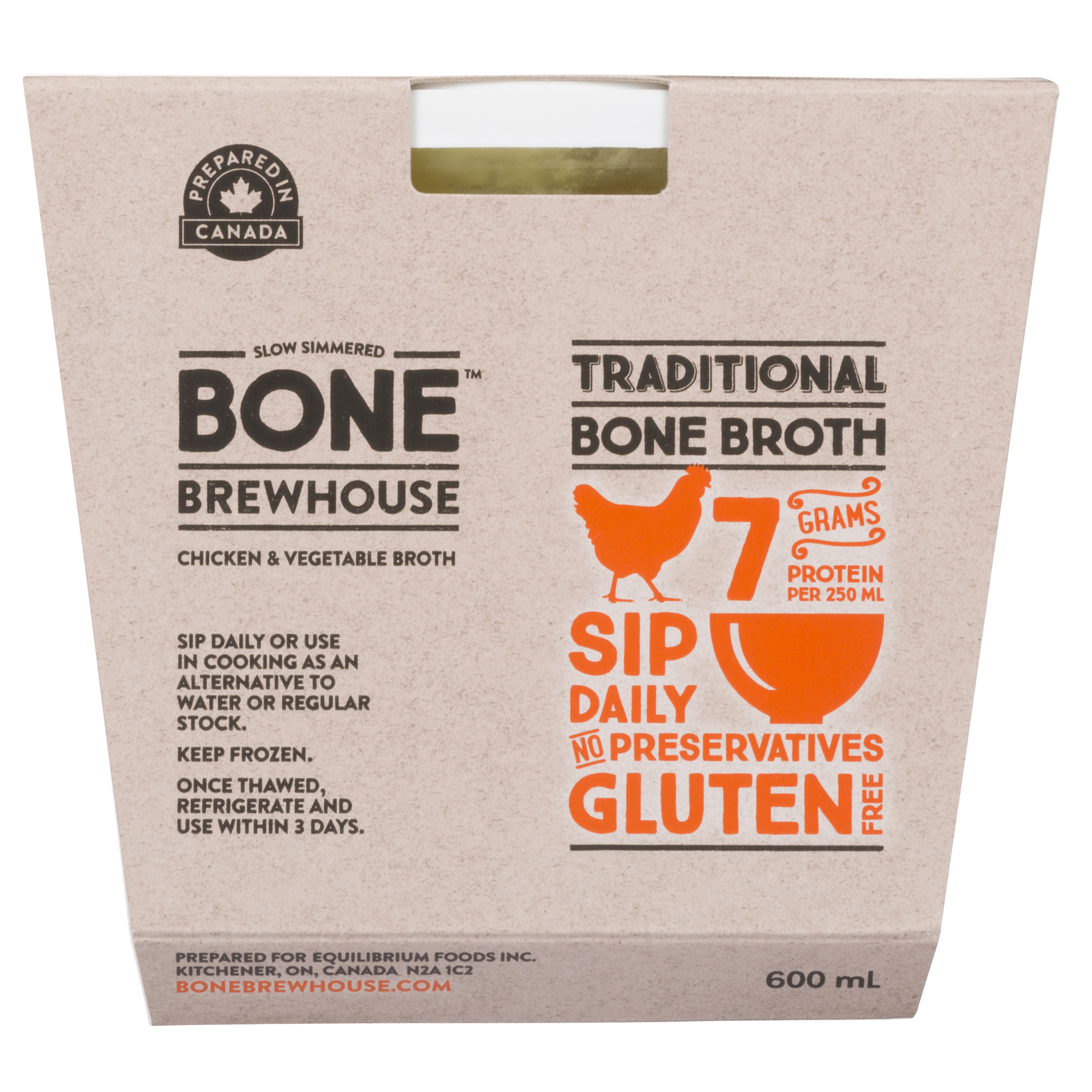 Bone Brewhouse Traditional Chicken & Vegetable Bone Broth