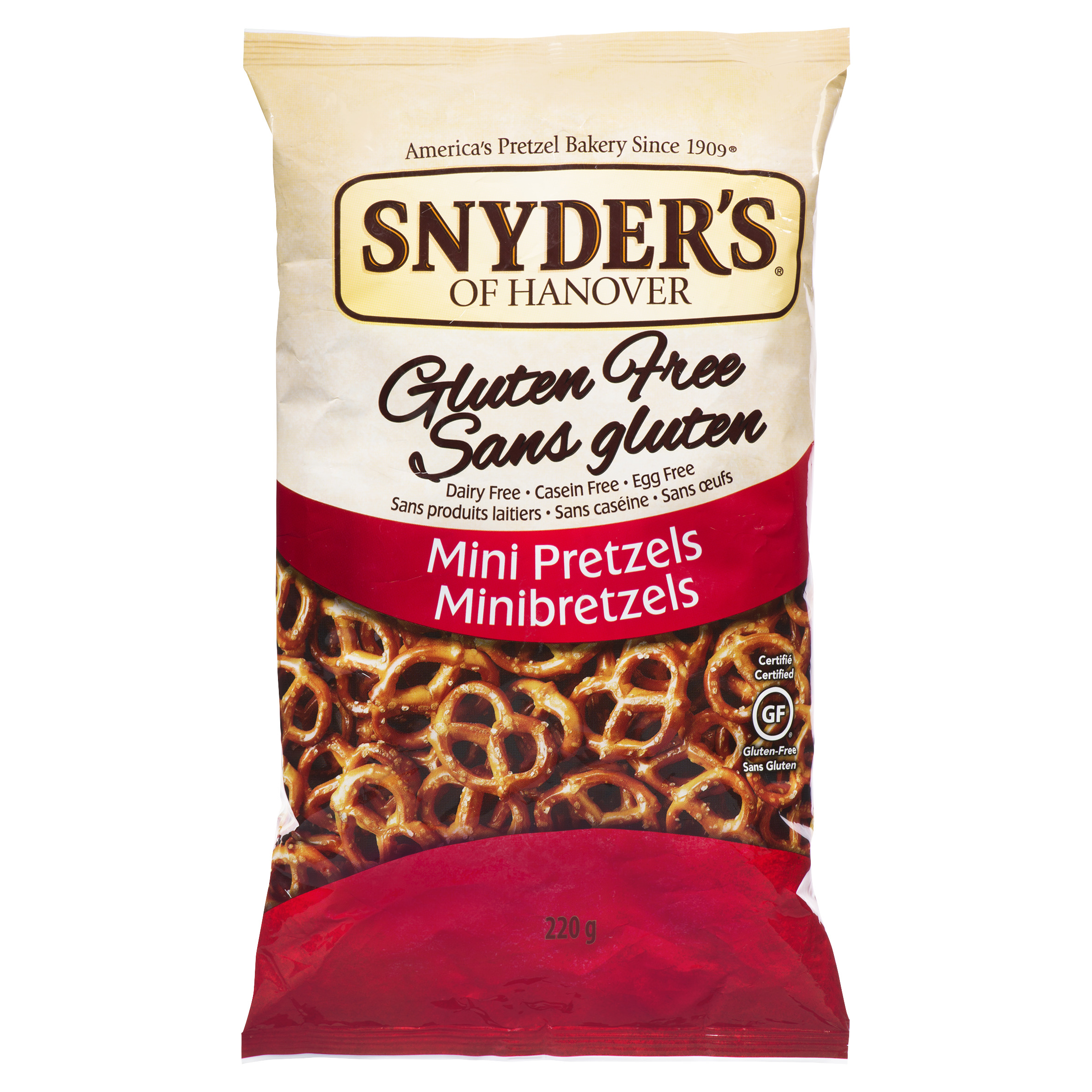 Snyder's Of Hanover Gluten-Free Pretzels Mini