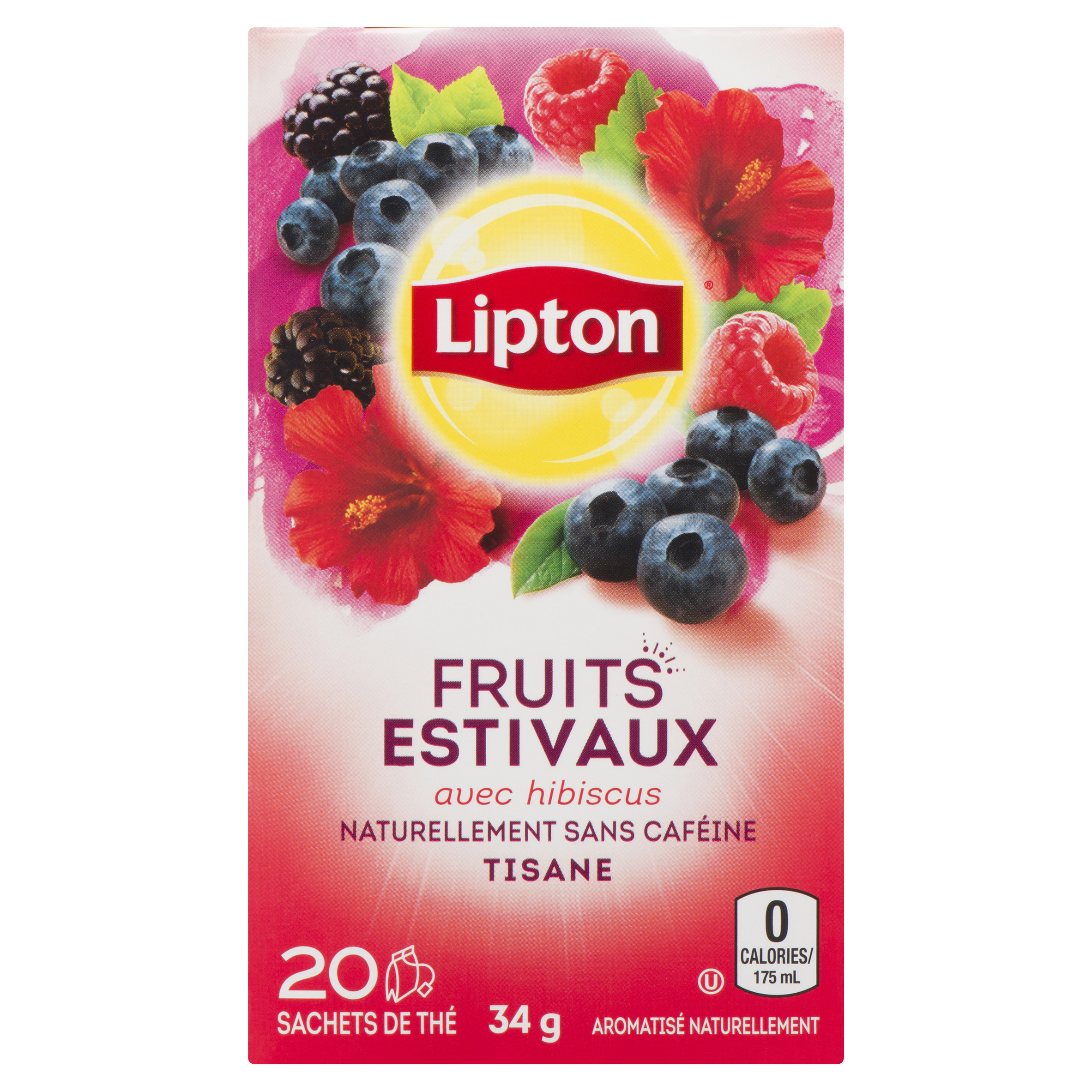 Buy Lipton Herbal Tea Summer Fruits 20 Tea Bags | IGA