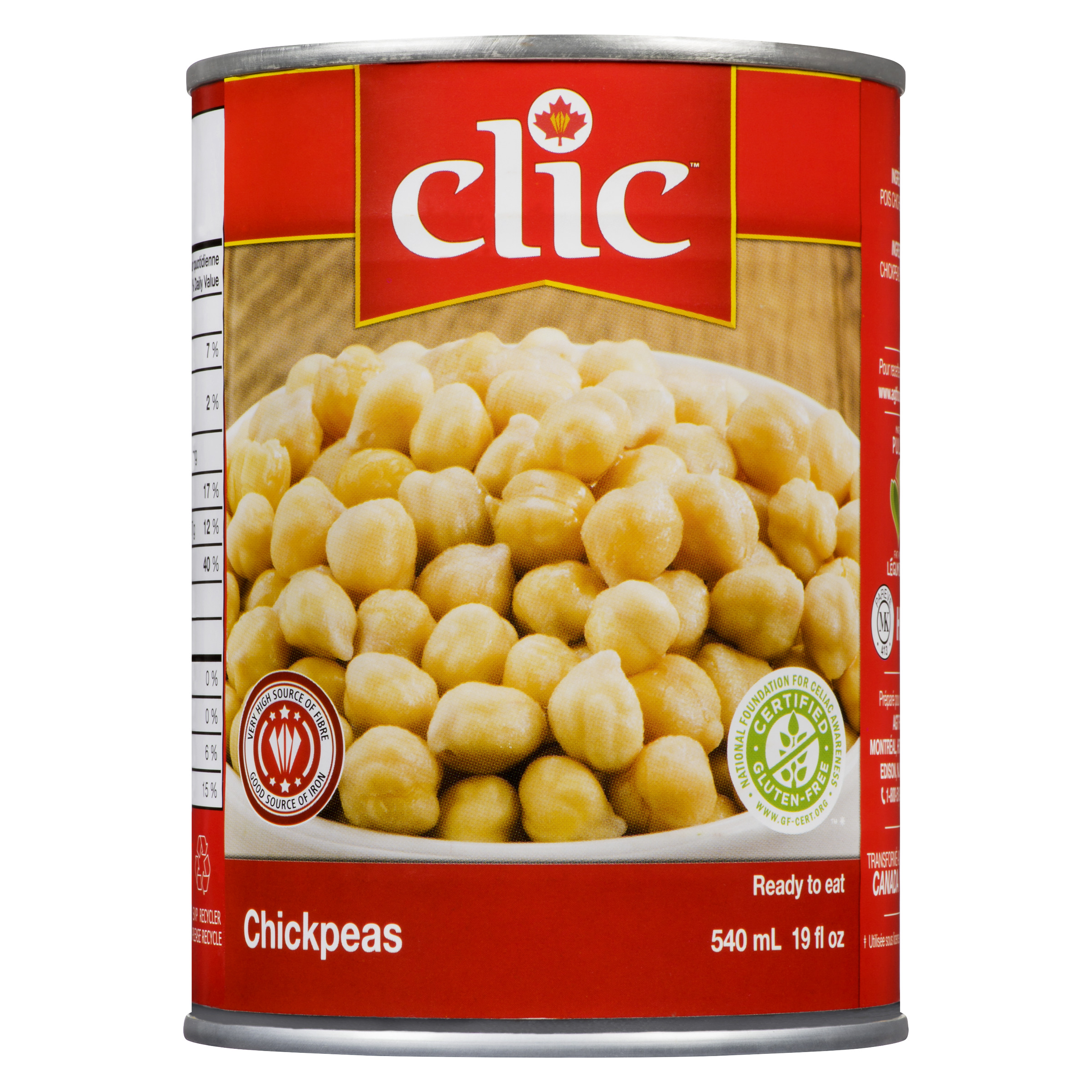 Clic Canned Chickpeas
