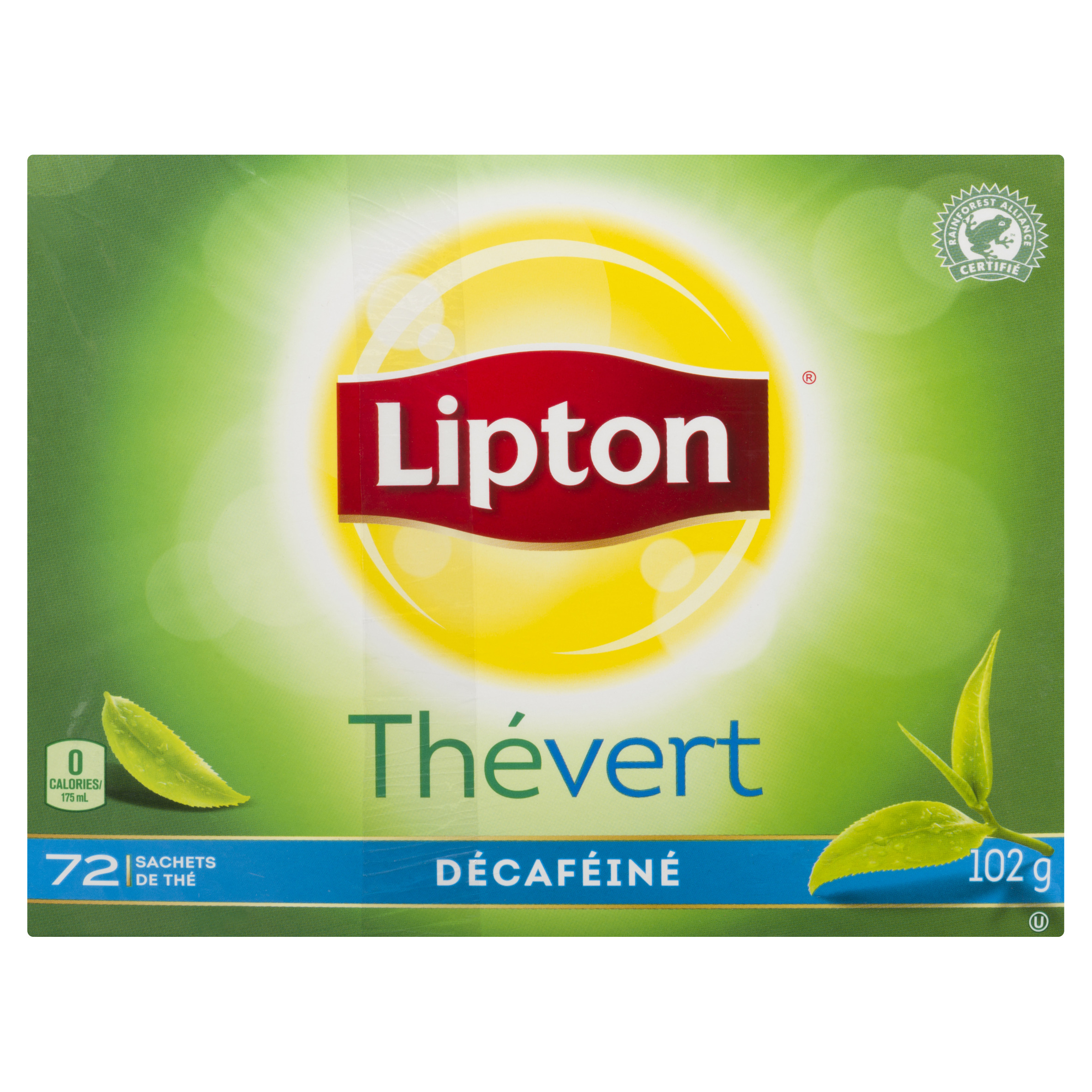 Buy Lipton Green Tea Naturally For Light Taste Decaffeinated 72