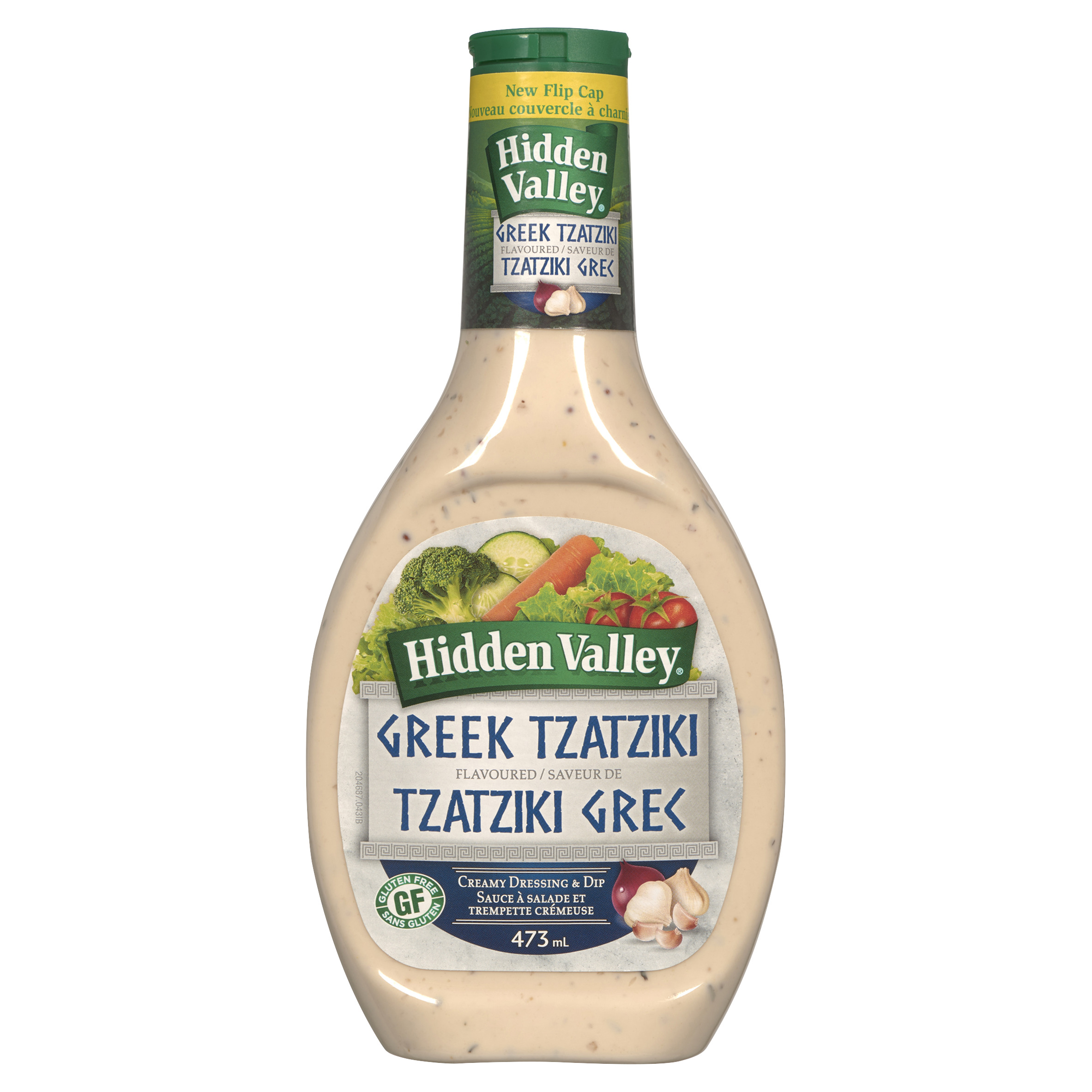 Buy Hidden Valley Gluten-Free Salad Dressing & Topping Greek Tzatziki 473  ml | Thrifty Foods