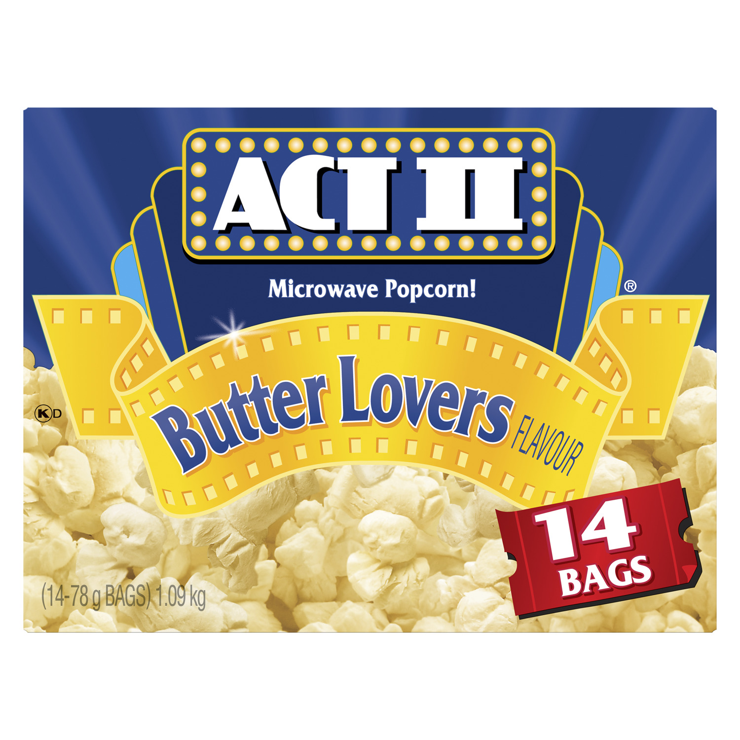 Act II Popcorn Butter Lovers
