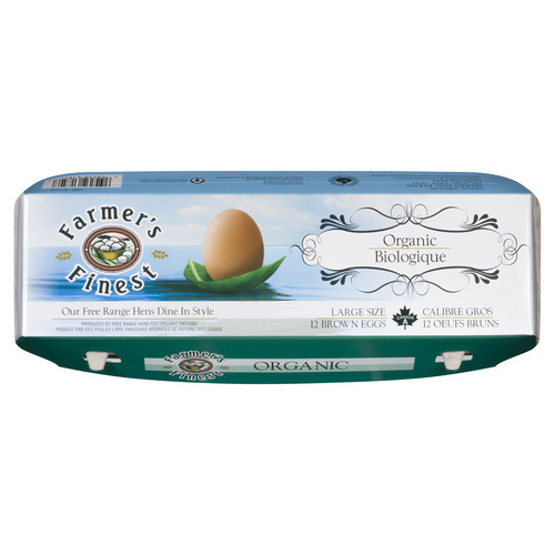 Farmers Finest Organic Brown Eggs