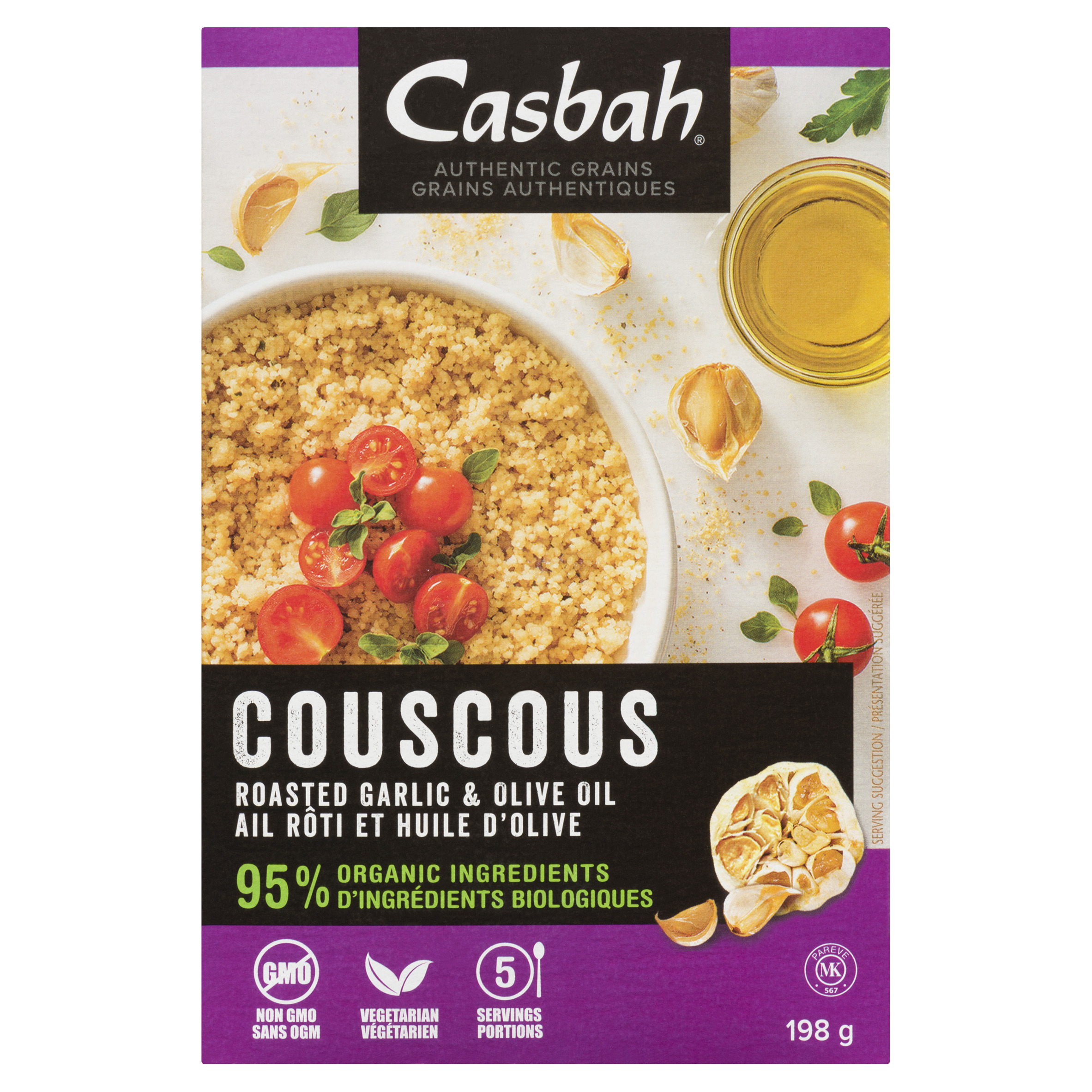 Casbah Roasted Garlic & Olive Oil Couscous