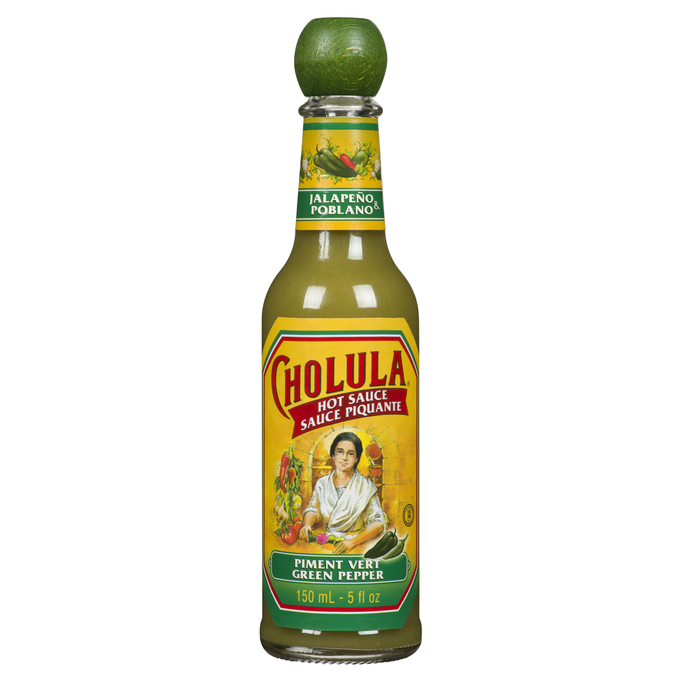 Cholula Hot Sauce Green Pepper