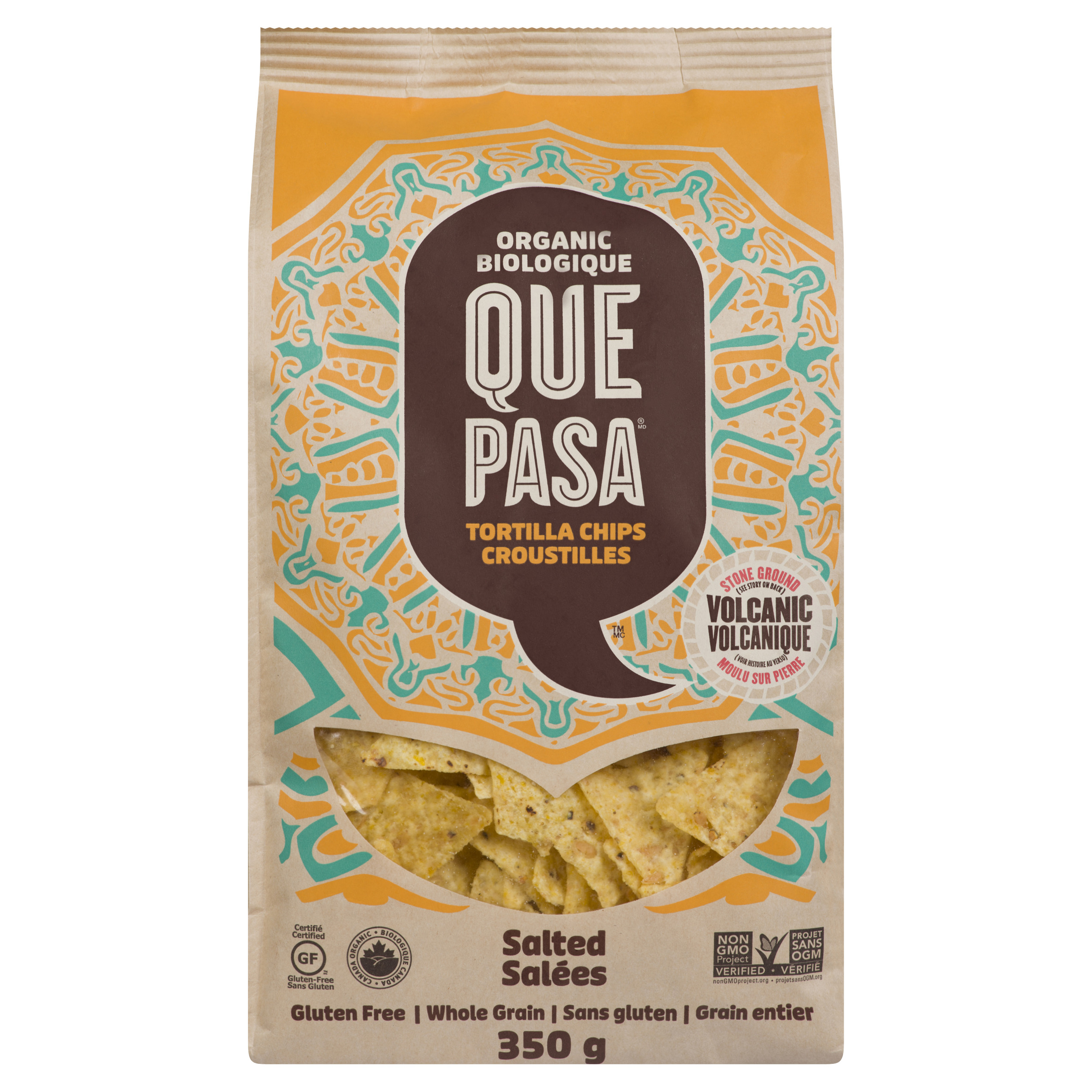 Que Pasa Organic Blue Corn Tortilla Chips