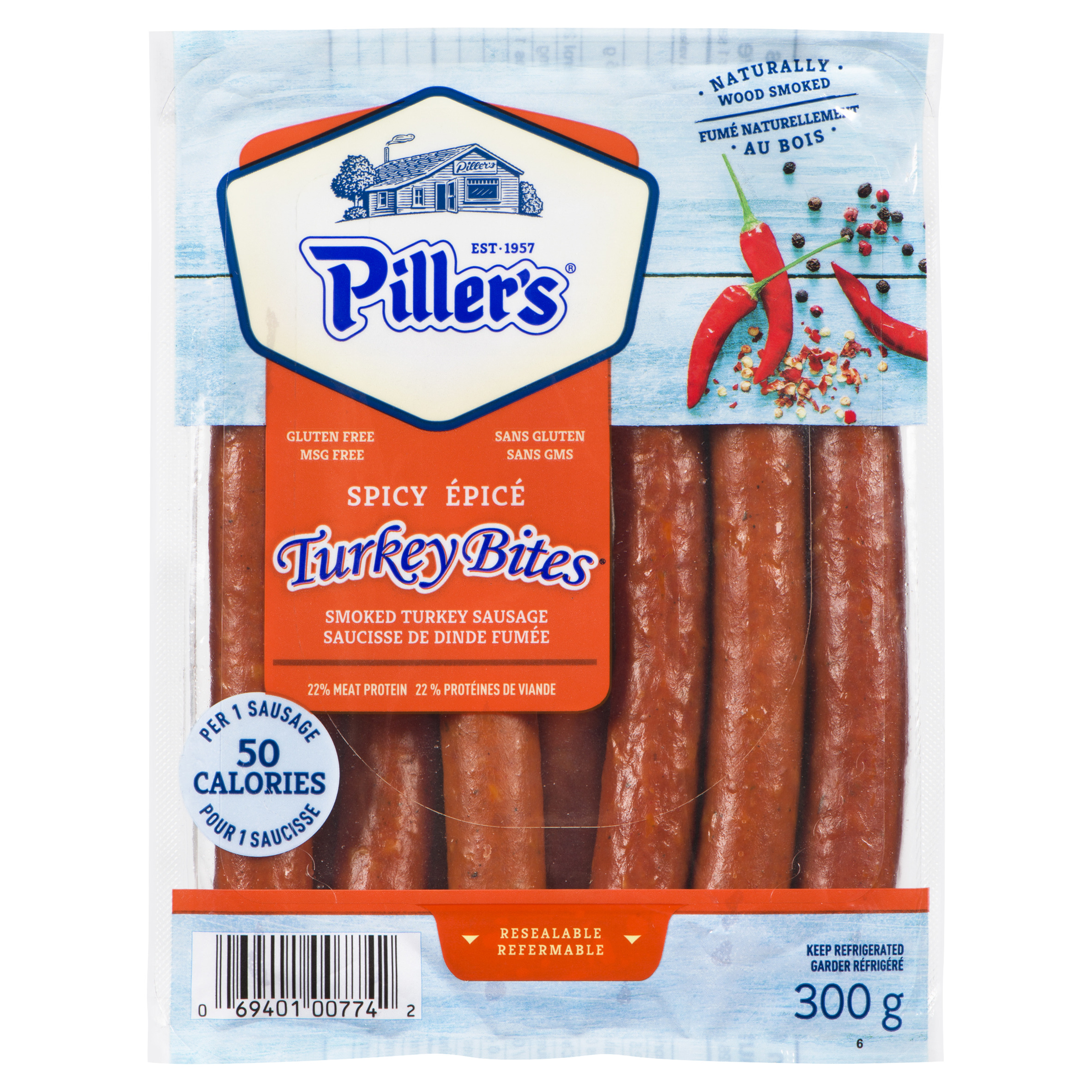 Buy Piller's Spicy Turkey Bites 300 g | FreshCo