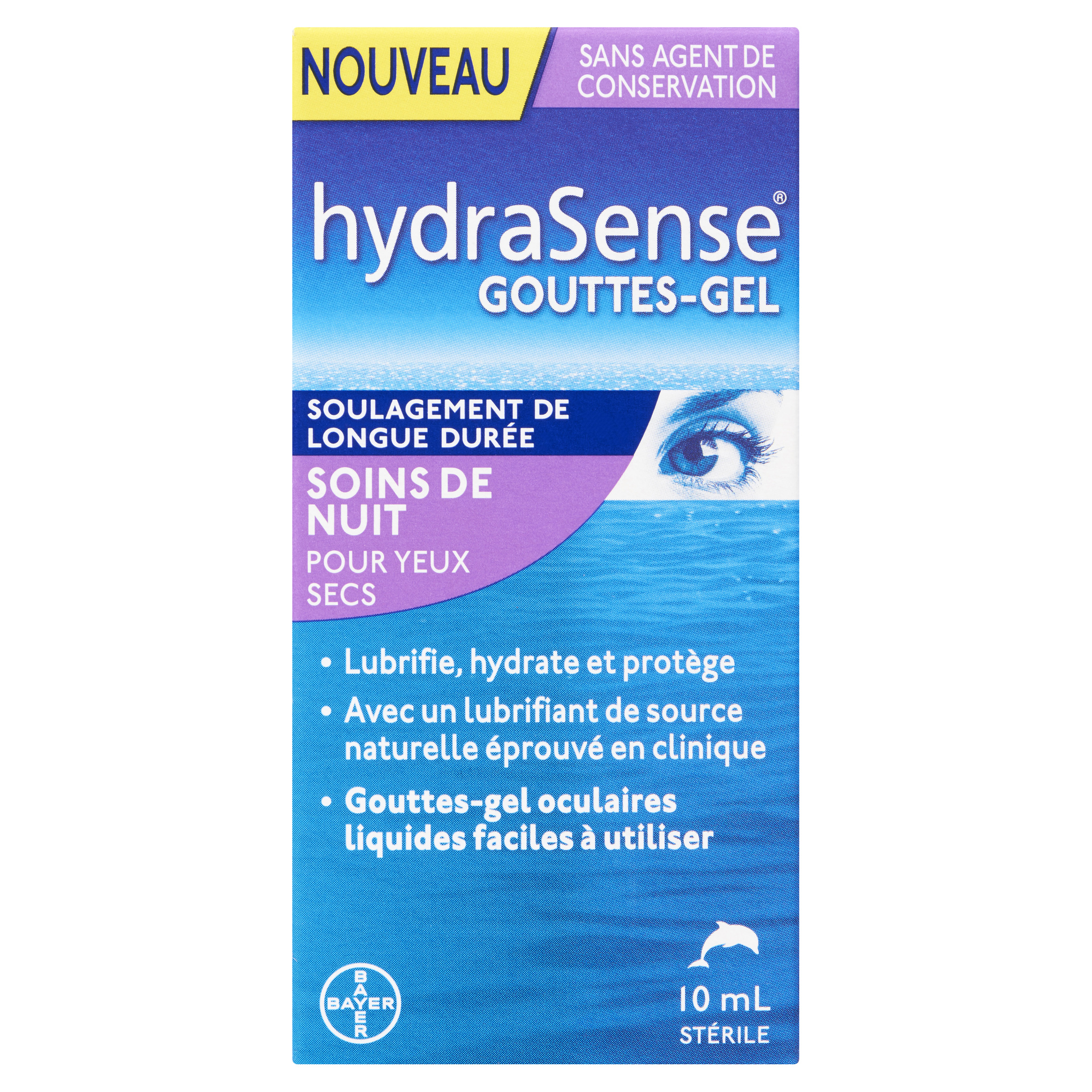 Buy HydraSense Night Therapy Dry Eyes Eye Drops 10 ml | Sobeys Inc.