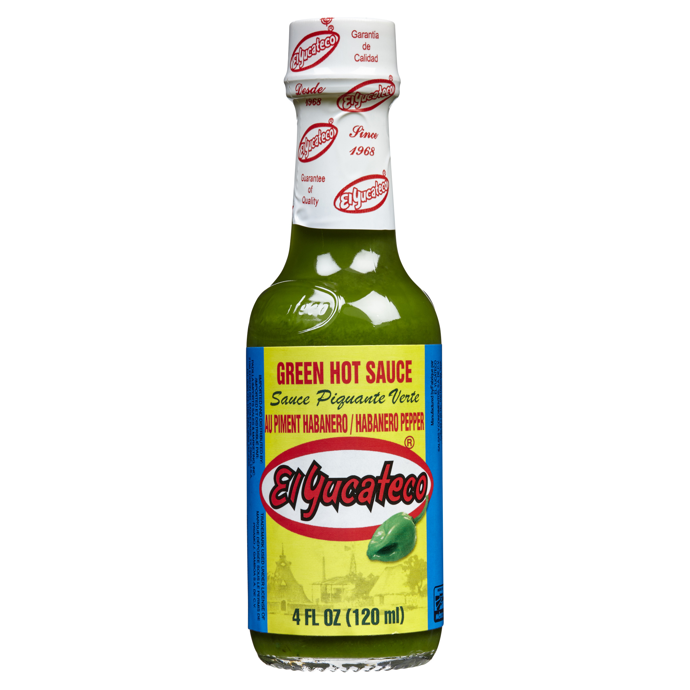 El Yucateco Green Hot Sauce Habanero Pepper