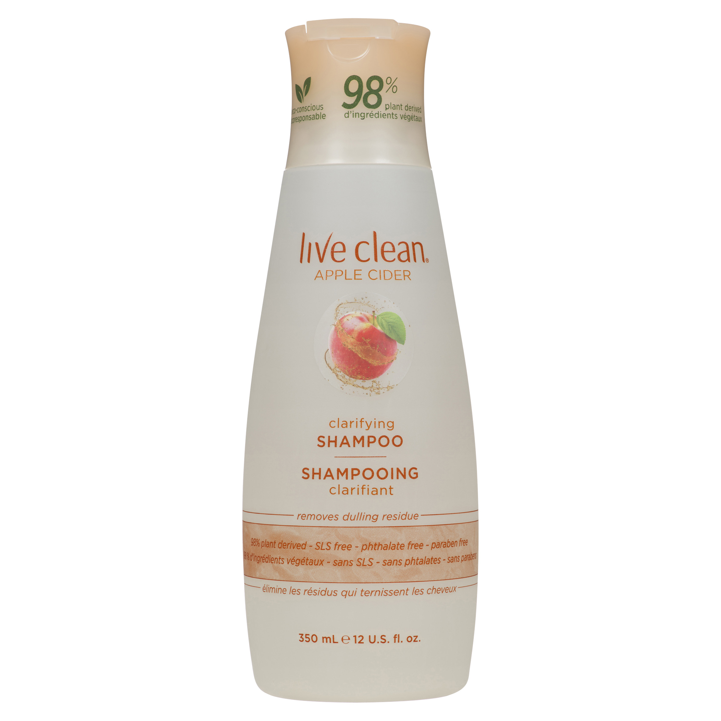 Buy Live Clean Clarifying Shampoo Apple Cider 350 ml | Sobeys Inc.