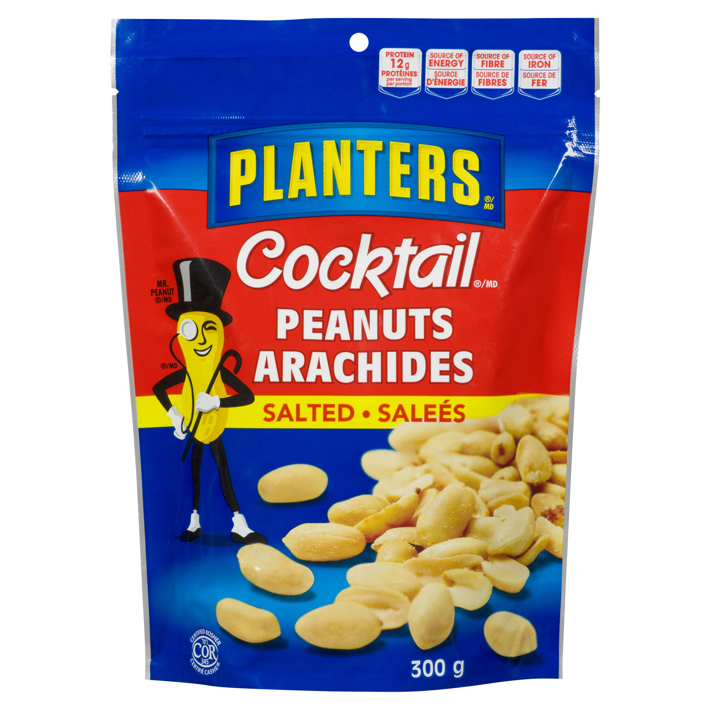 Planters Cocktail Blanched Salted Peanuts