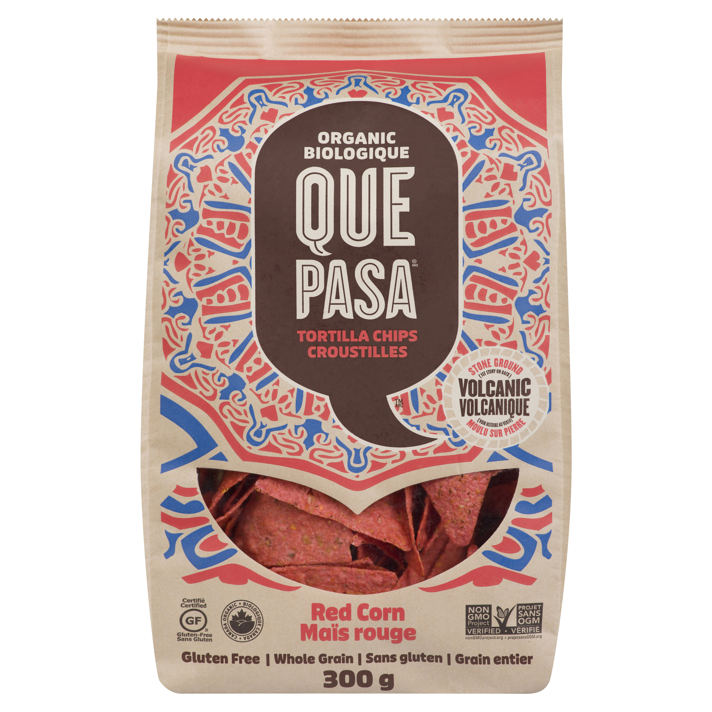 Que Pasa Organic Red Corn Tortilla Chips