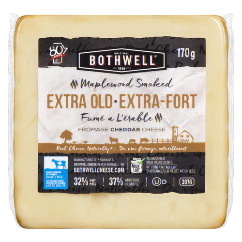 Bothwell Maplewood Smoked Cheddar - Extra Old