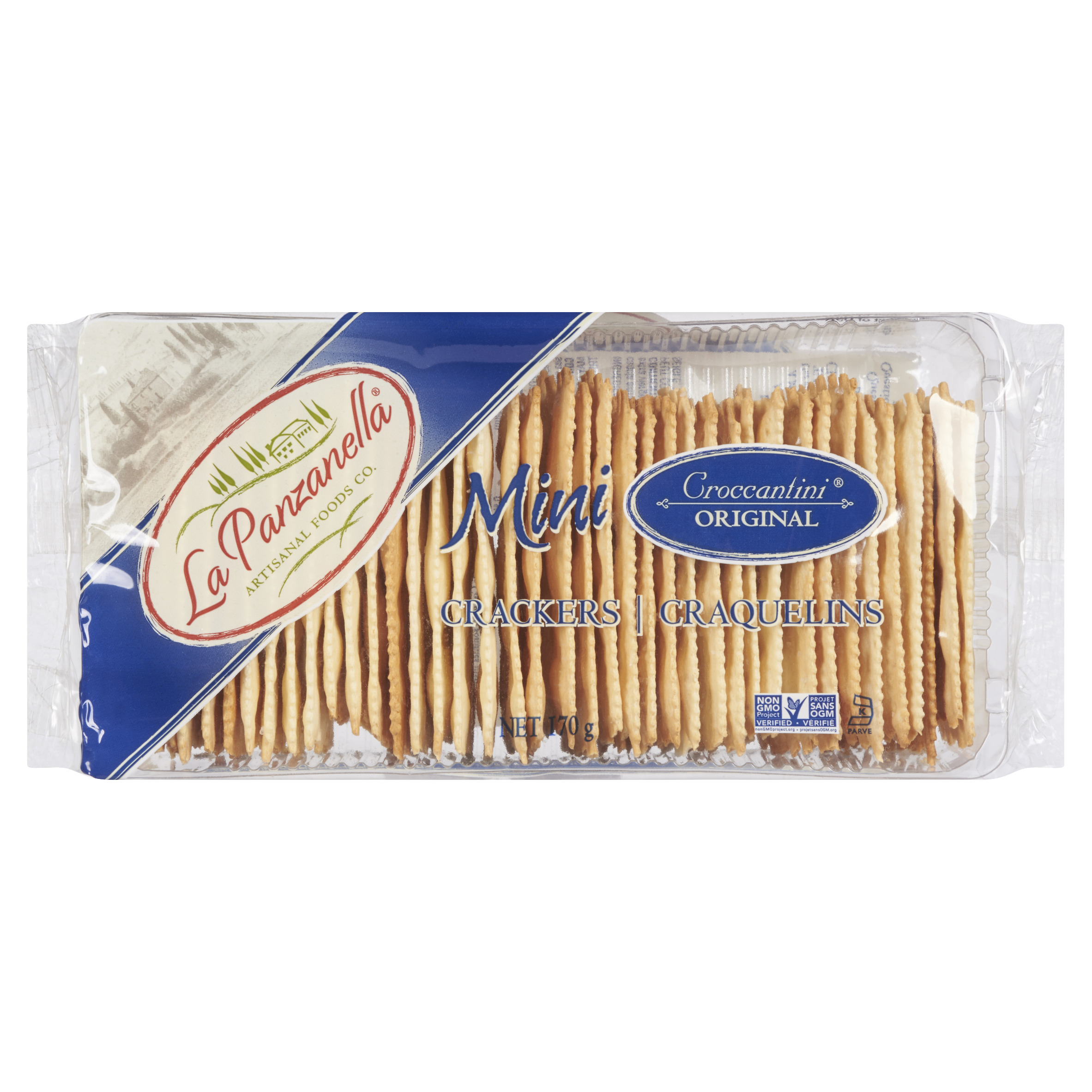 La Panzanella Croccantini Mini Crackers Original