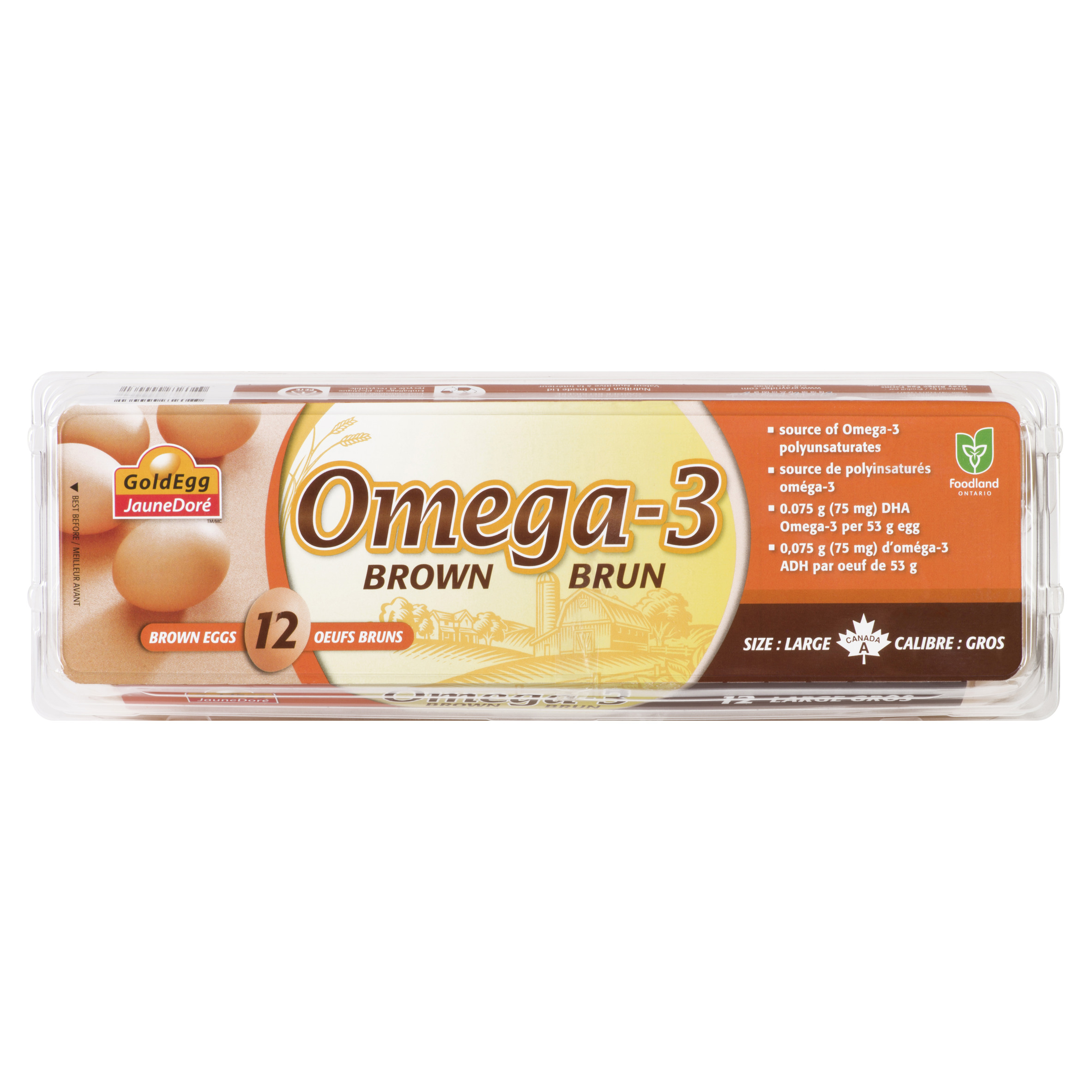 GoldEgg GoldEgg White Eggs Omega 3 Choice