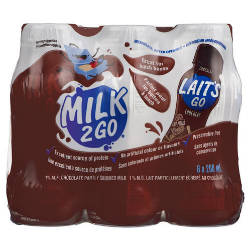 Milk 2 Go 1% Chocolate Milk