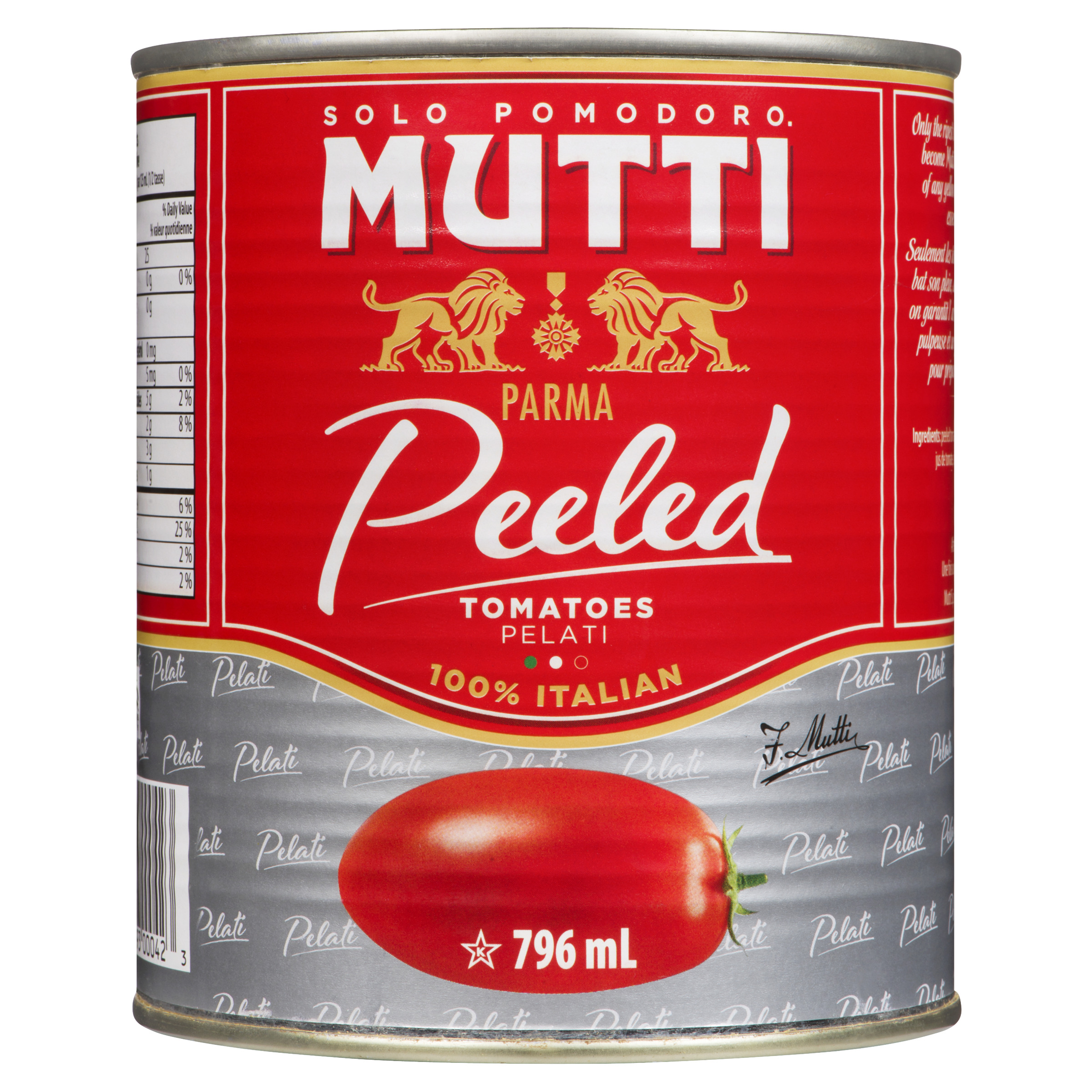Mutti Whole Peeled Tomatoes