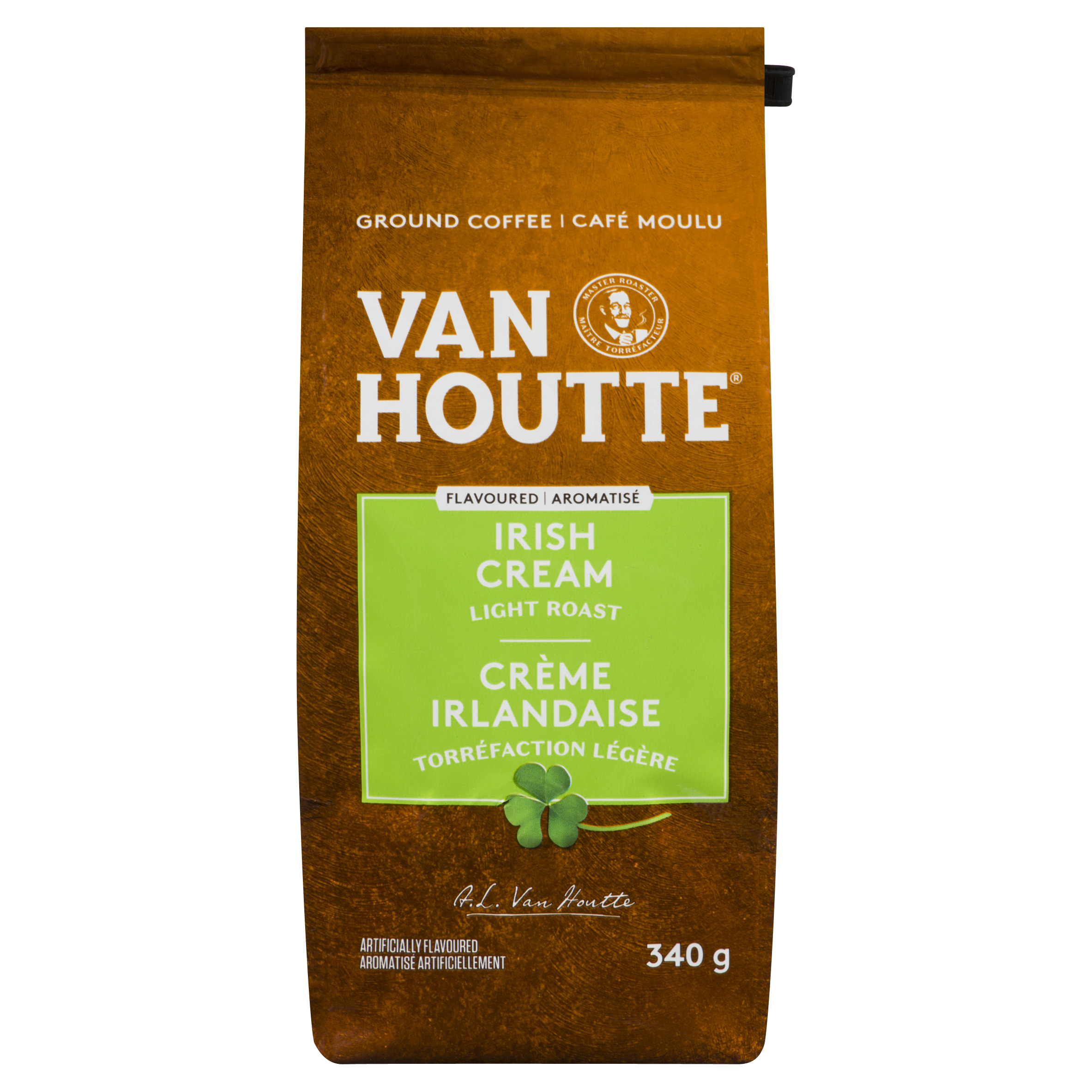 Van Houtte Ground Coffee Irish Cream Light Roast