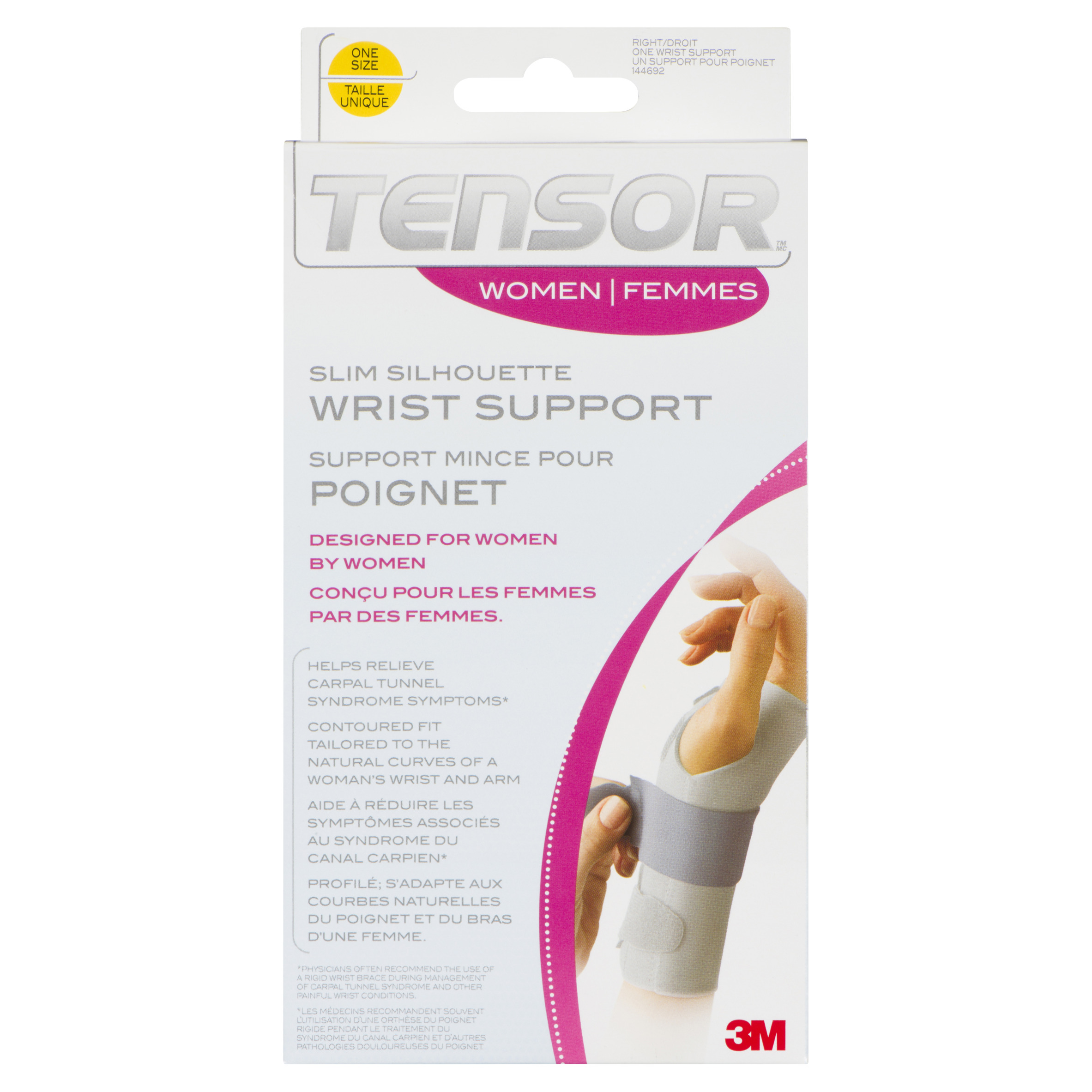 Buy Tensor Womens Slim Right Wrist Support Adjustable 1 EA | Sobeys Inc.