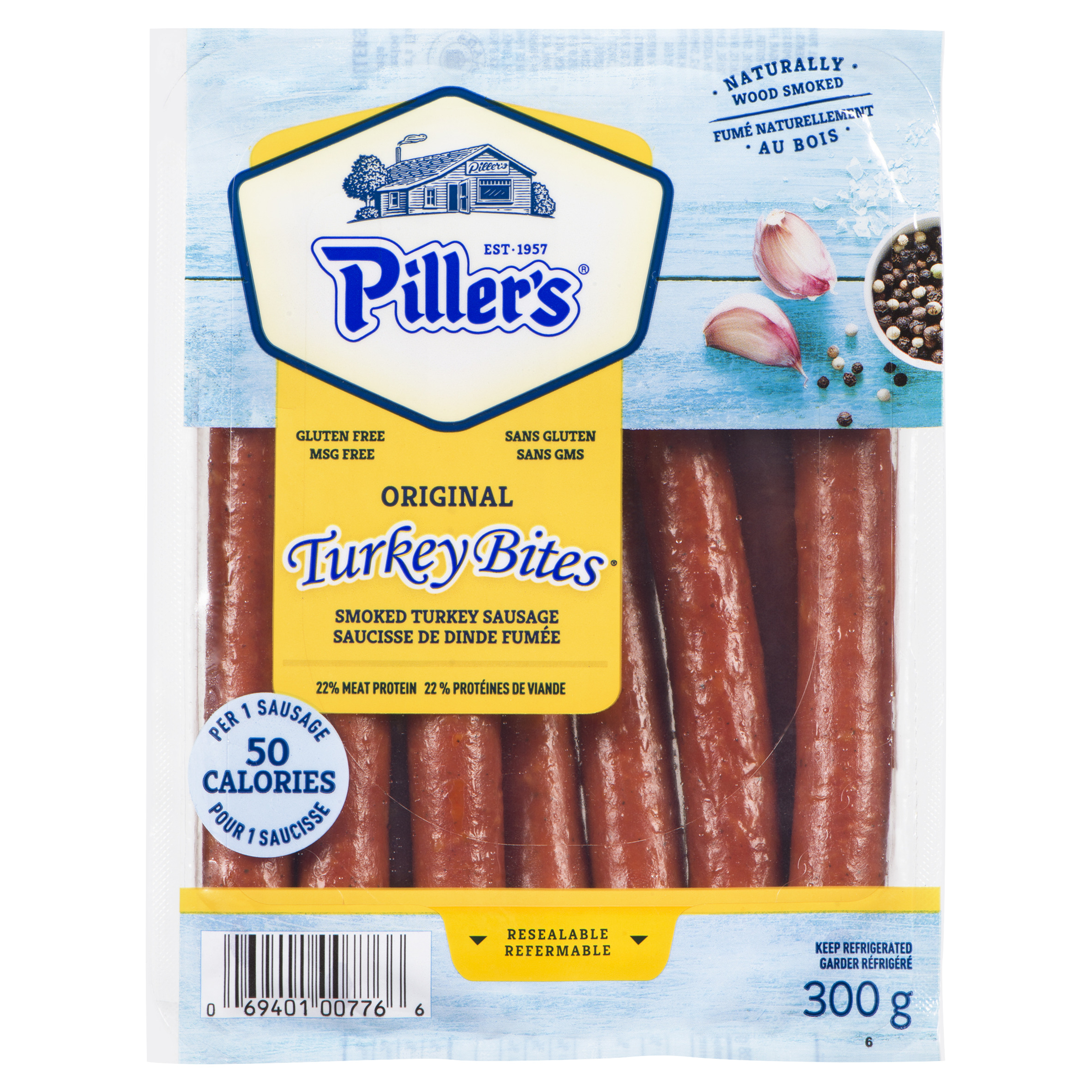 Piller's Turkey Bites Original