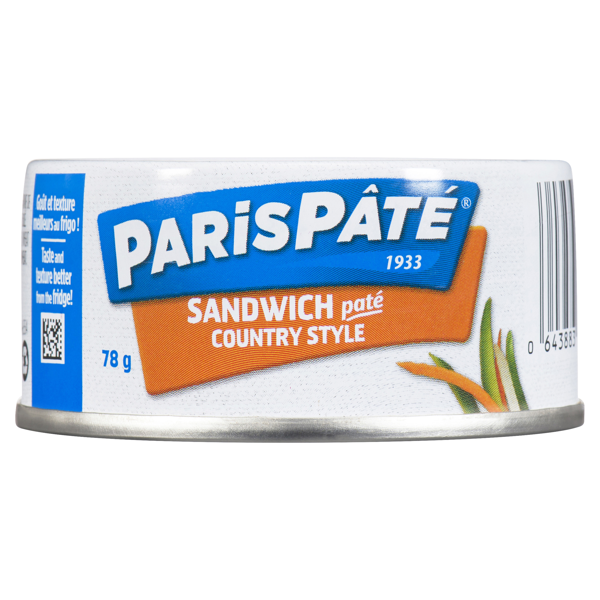 Paris Pâté Sandwich Spread Country Style