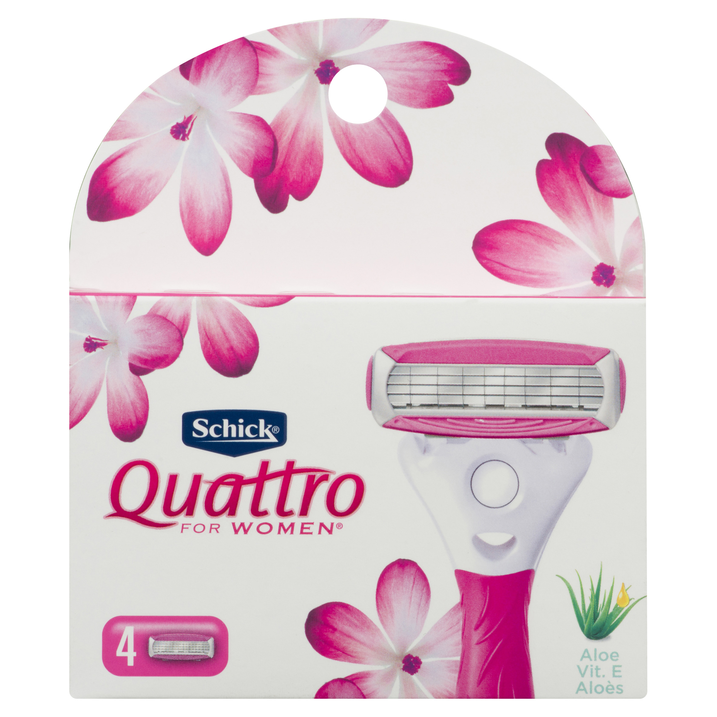 Buy Schick Quattro Women's Razor Blades Refill 4 Pack | Sobeys Inc.