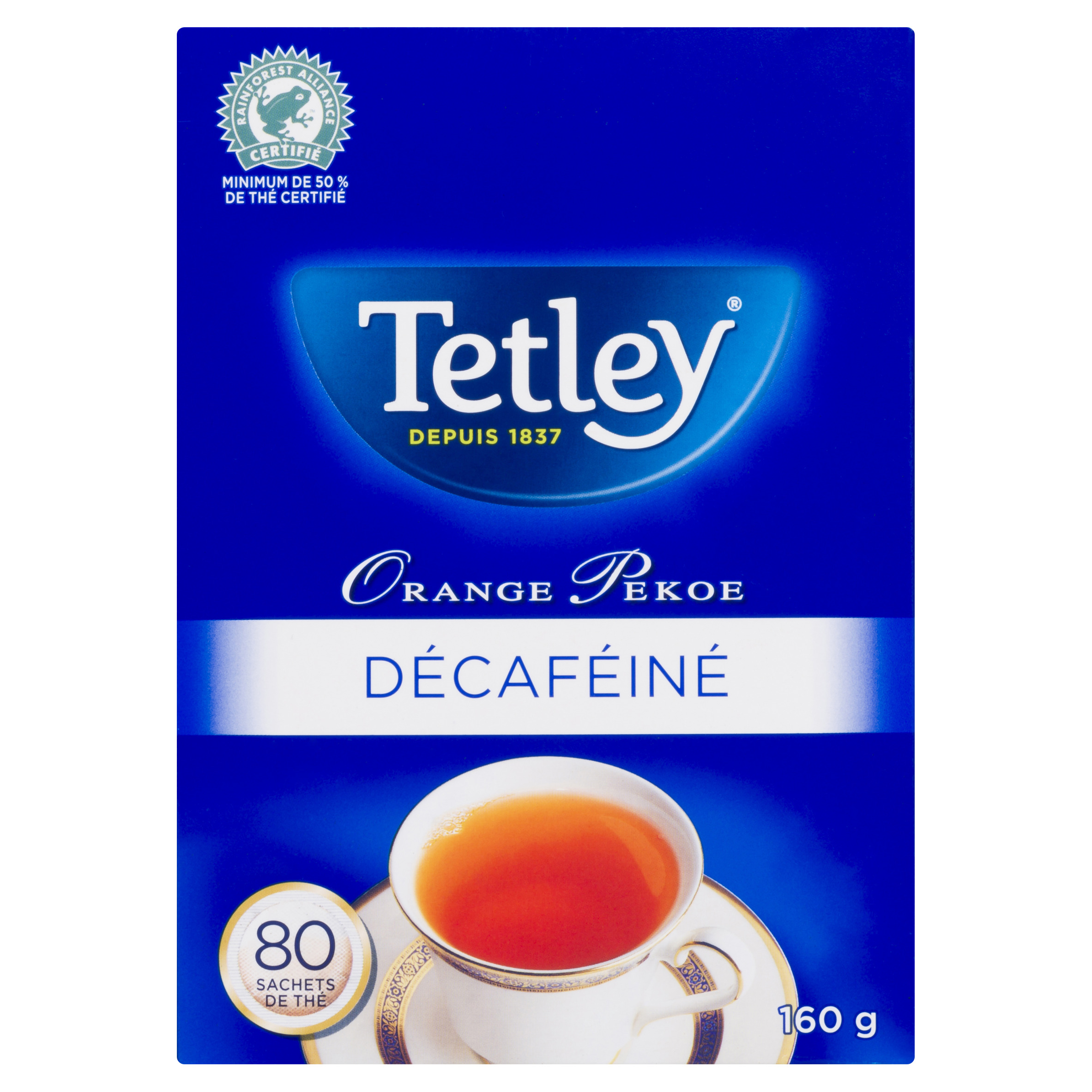 Buy Tetley Tea Decaf Orange Pekoe 80 Tea Bags | Foodland